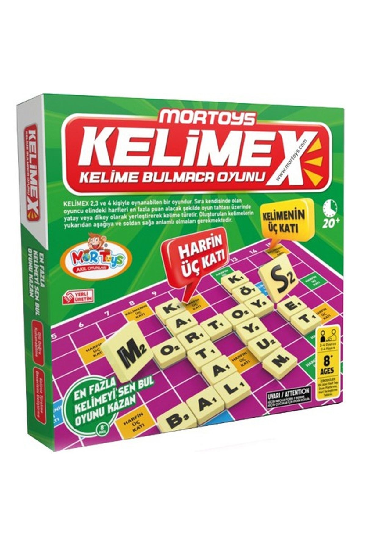 Mor Toys Kelimex, Kelime Bulmaca Oyunu - Lisinya