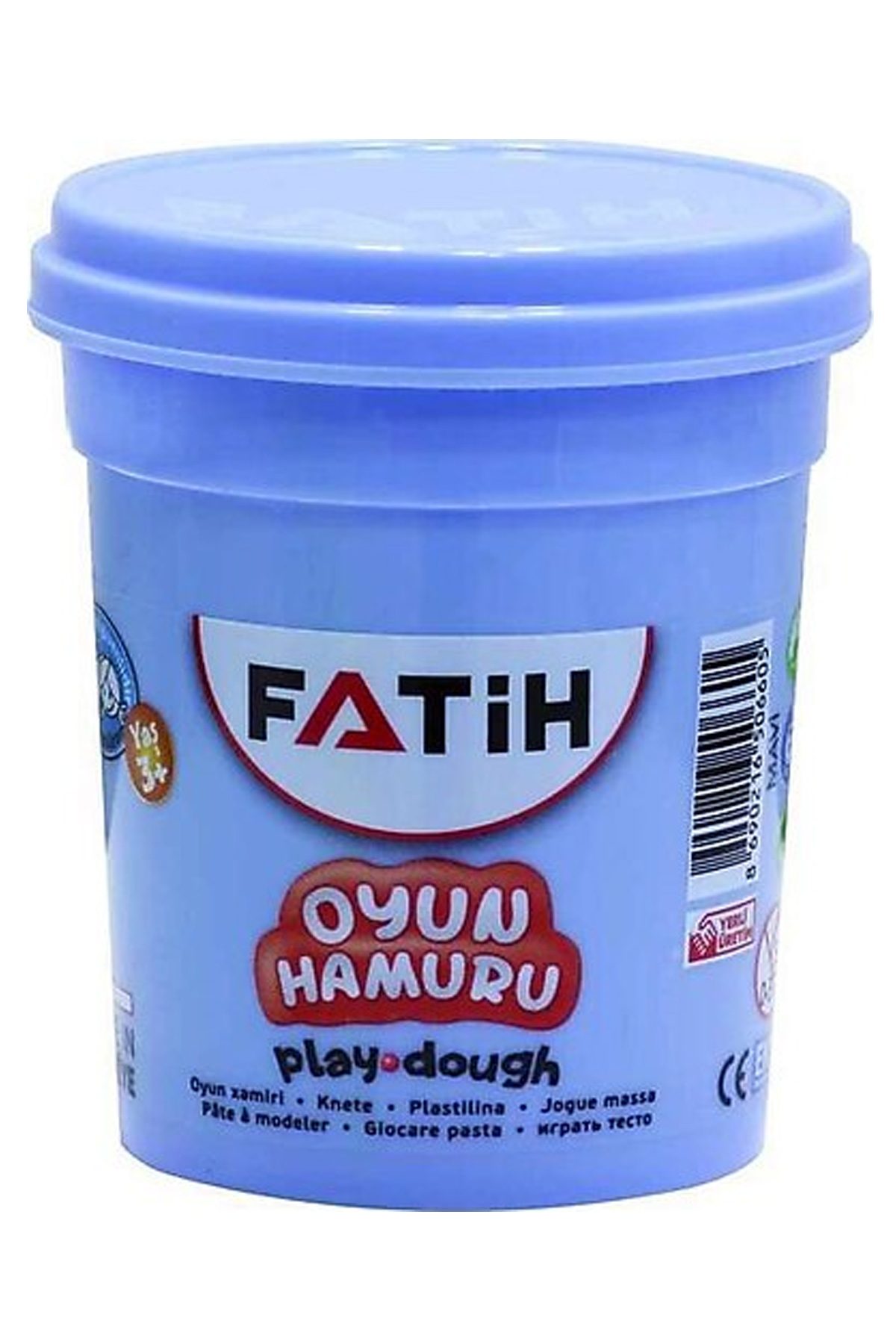 Fatih Oyun Hamuru Tek Renk Mavi  130 gr - Lisinya