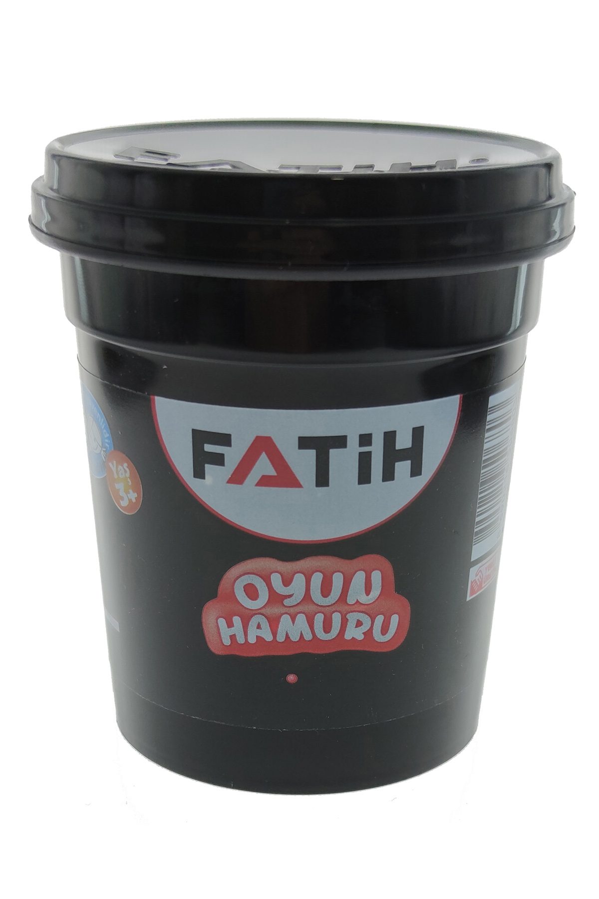 Fatih Oyun Hamuru Tek Renk Siyah  130 gr - Lisinya