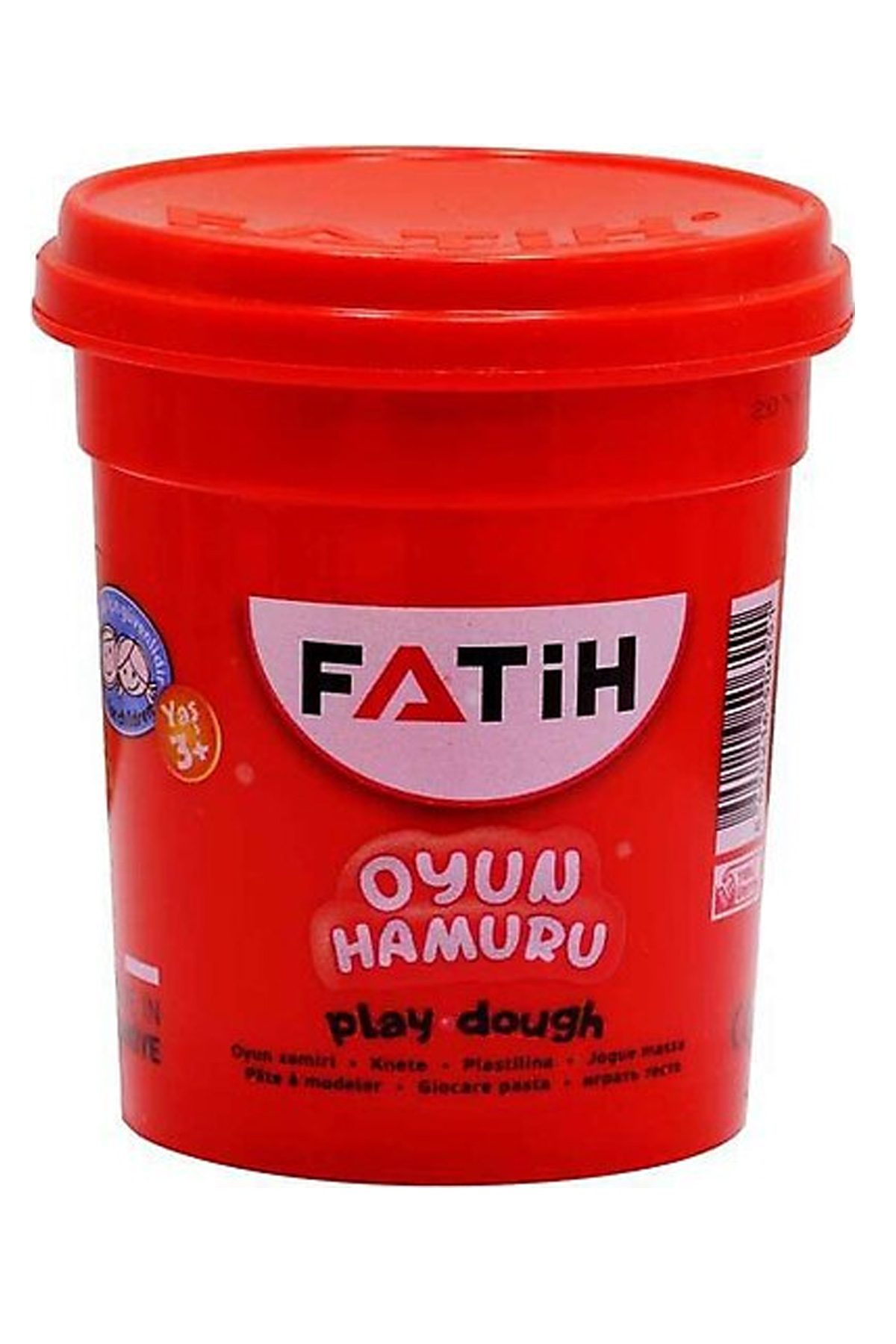 Fatih Oyun Hamuru Tek Renk Kırmızı  130 gr - Lisinya