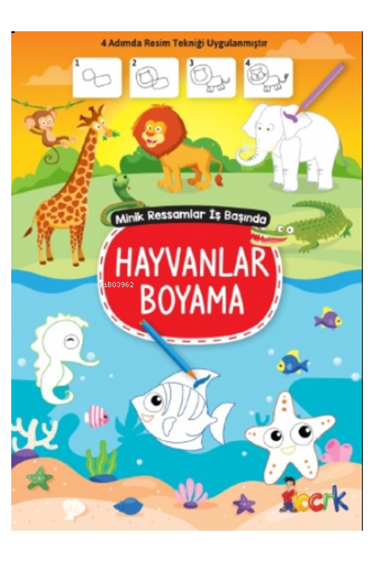 Minik Ressam İş Başında - Hayvanlar Boyama /Bıcırık - Lisinya