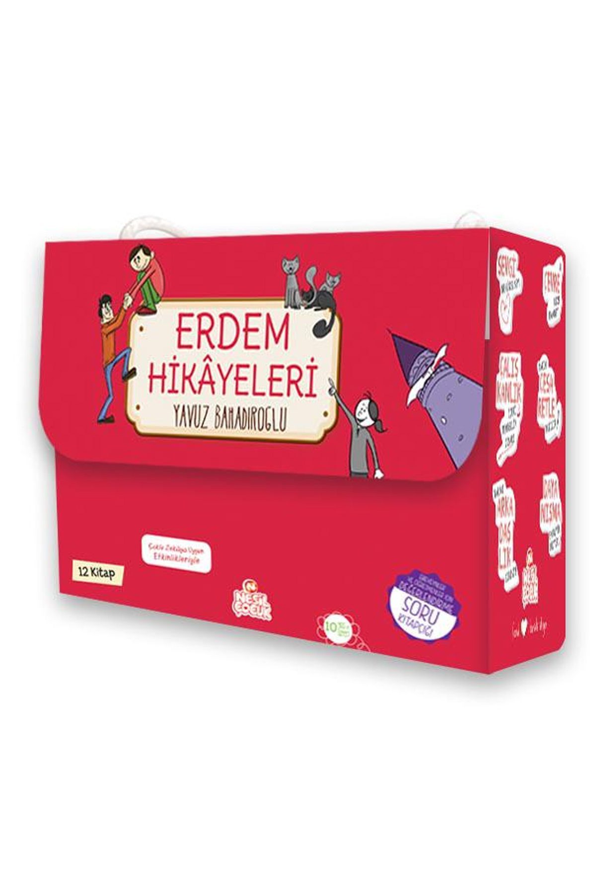 Erdem Hikayeleri (12 Kitap) / Yavuz Bahadıroğlu - Lisinya