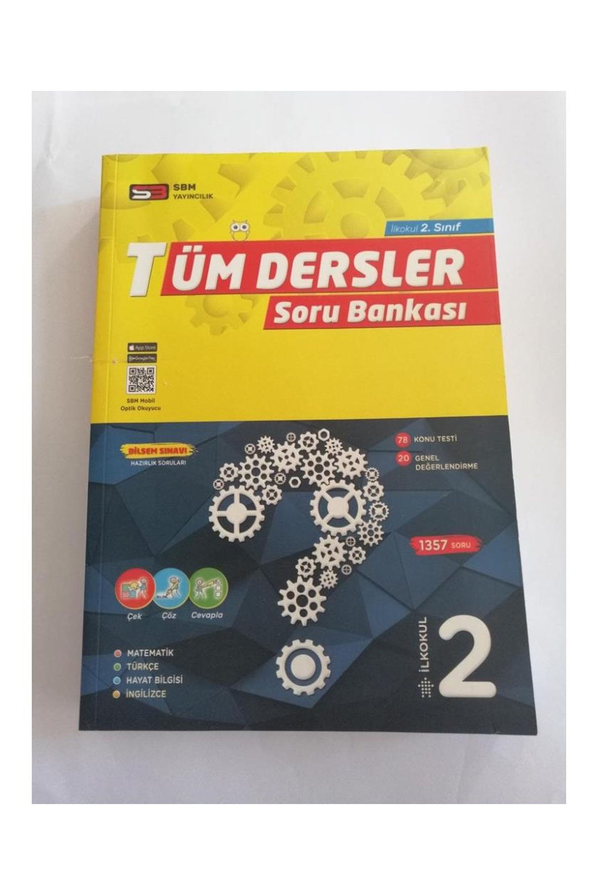 2. Sınıf Tüm Dersler Soru Bankası SBM Yayınları - Lisinya