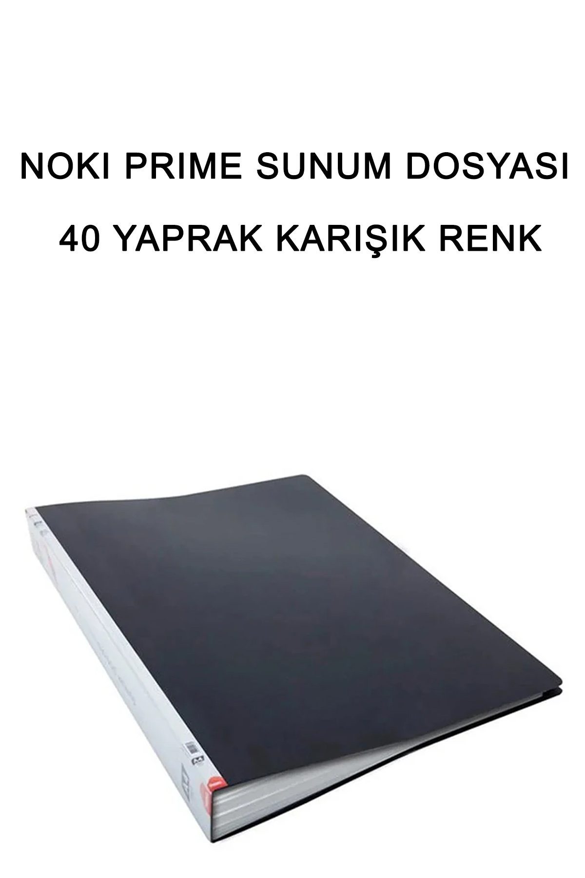 Noki Prime Sunum Dosyası 40 Yaprak Karışık Renk - Lisinya