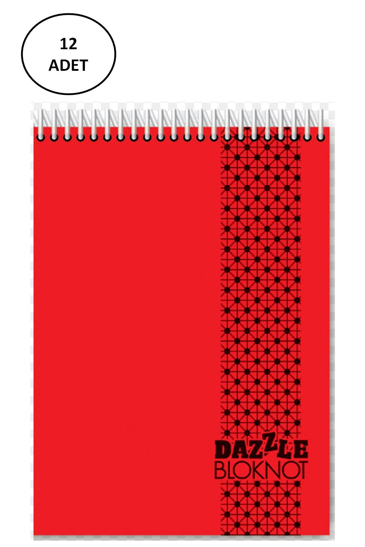 Umut Defter Umut 60/4 A5 PP Kapak Spiralli Bloknot 12 Adet - Lisinya