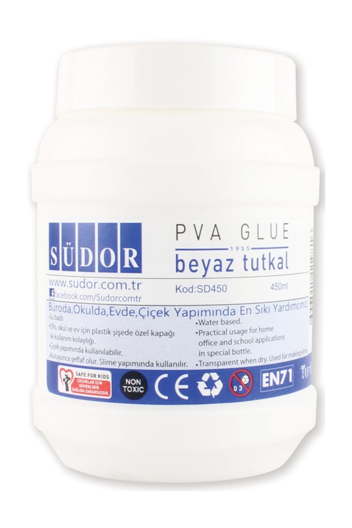 Südor Beyaz Tutkal 450 Ml - Lisinya