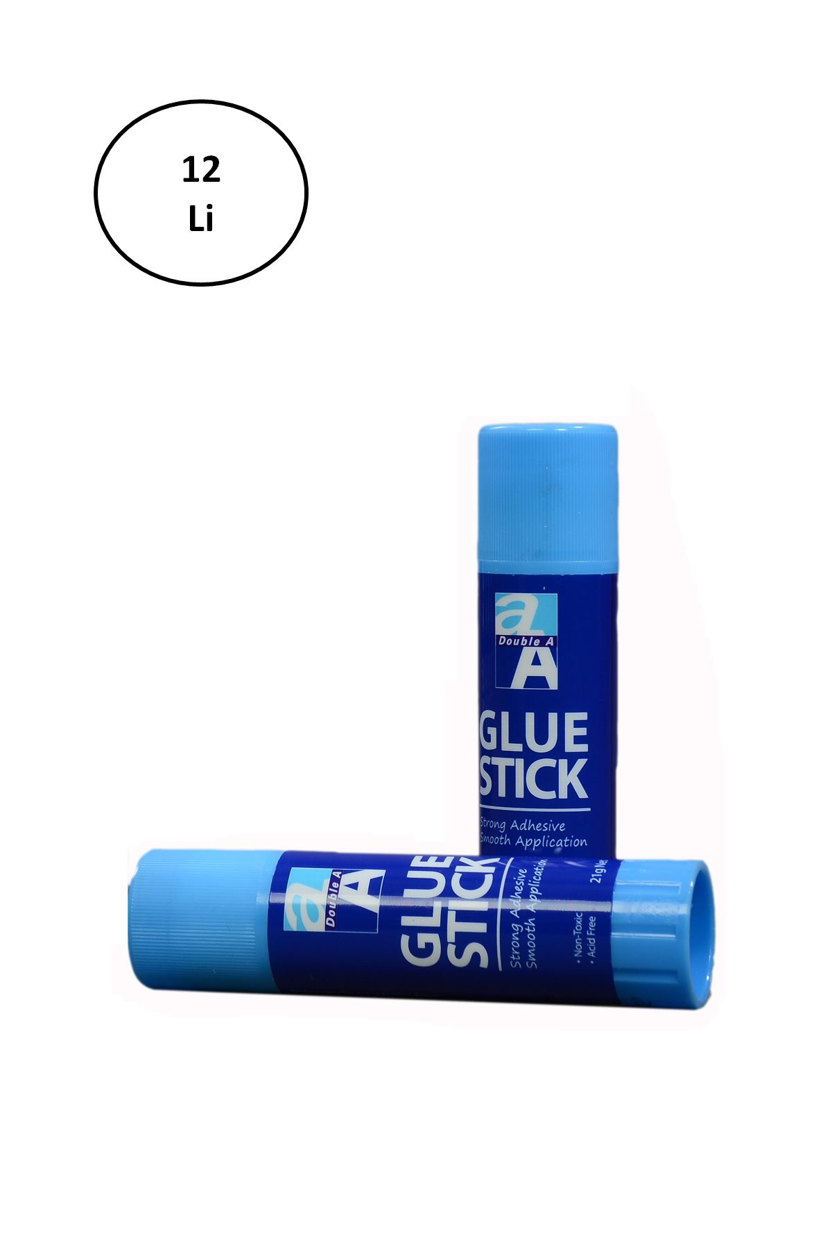 Double A Super Sticky Glue Stick Yapıştırıcı 21 Gram 12'li - Lisinya