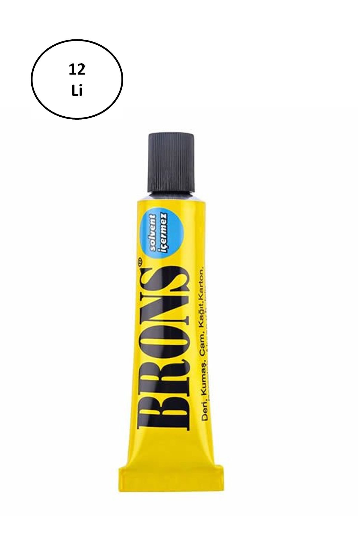 Brons BR-418 40 gr Solventsiz Yapıştırıcı 12'li - Lisinya