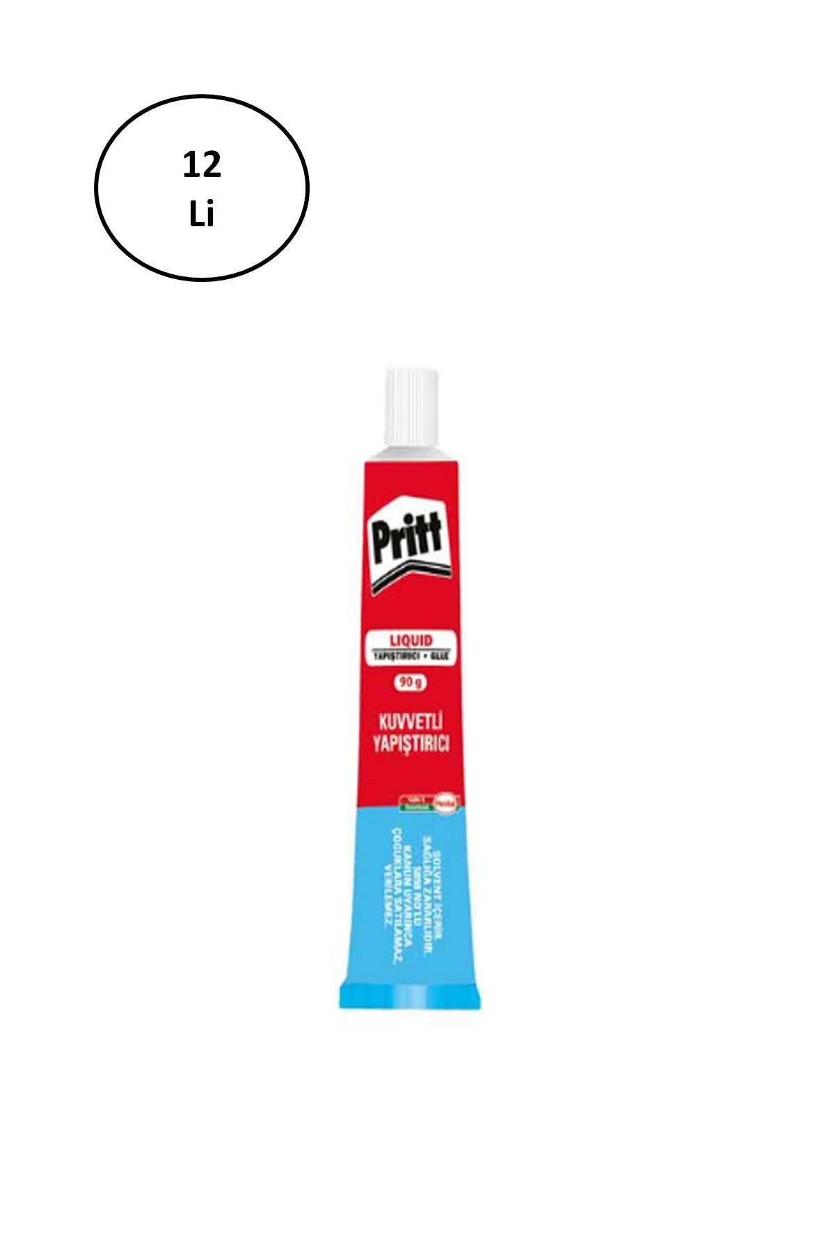 Pritt Sıvı Yapıştırıcı No:11 90g Tüp 12'li - Lisinya