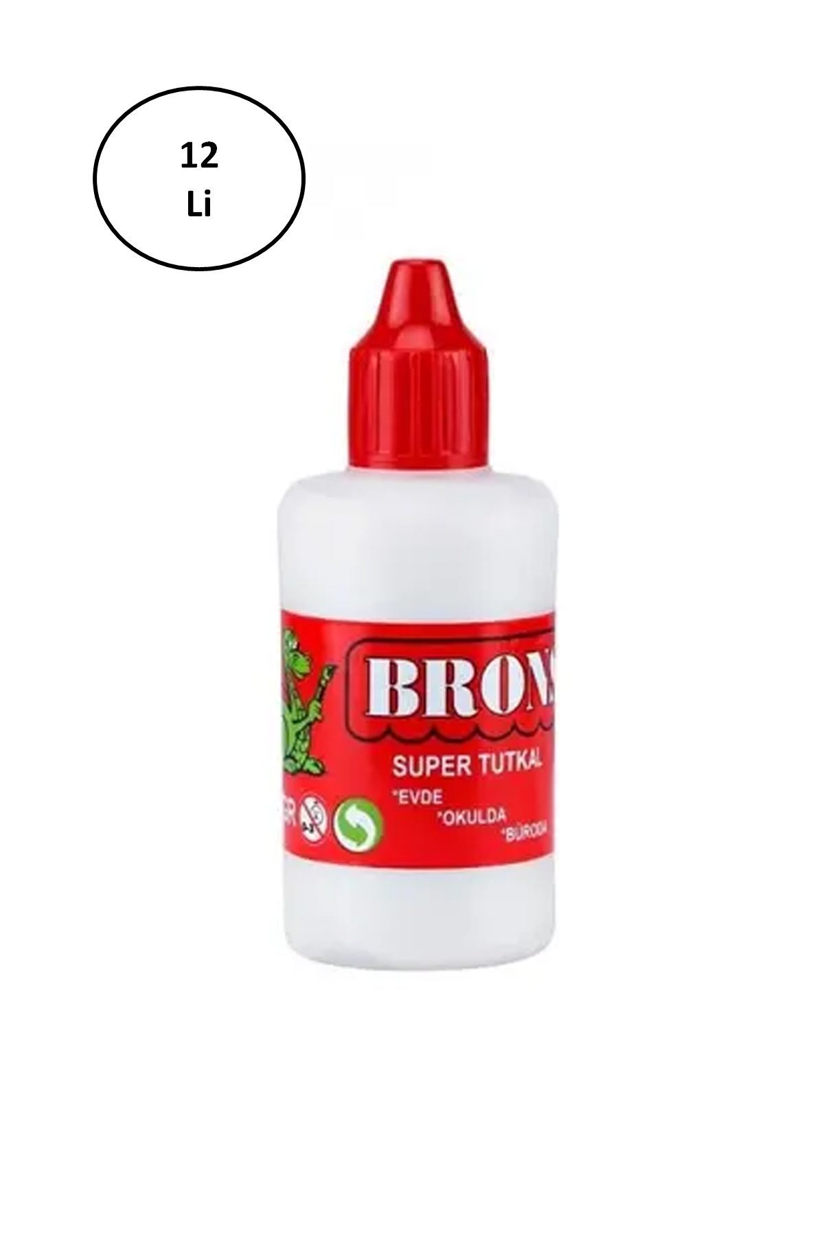 Brons BR-408 100 gr Su Bazlı Beyaz Tutkal 12'li - Lisinya