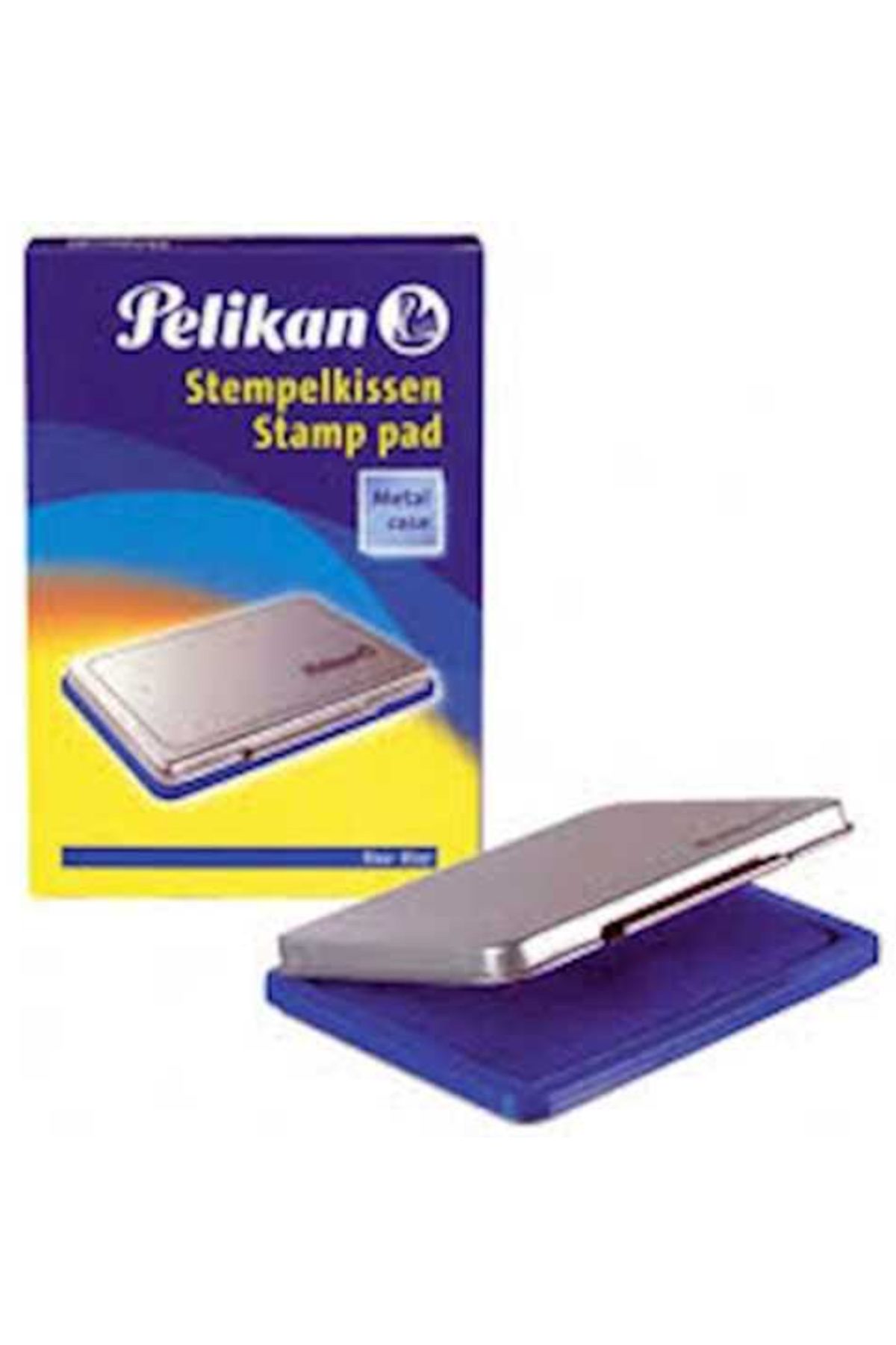 Pelikan Metal Istampa No1 Mavi 9X16 Cm - Lisinya