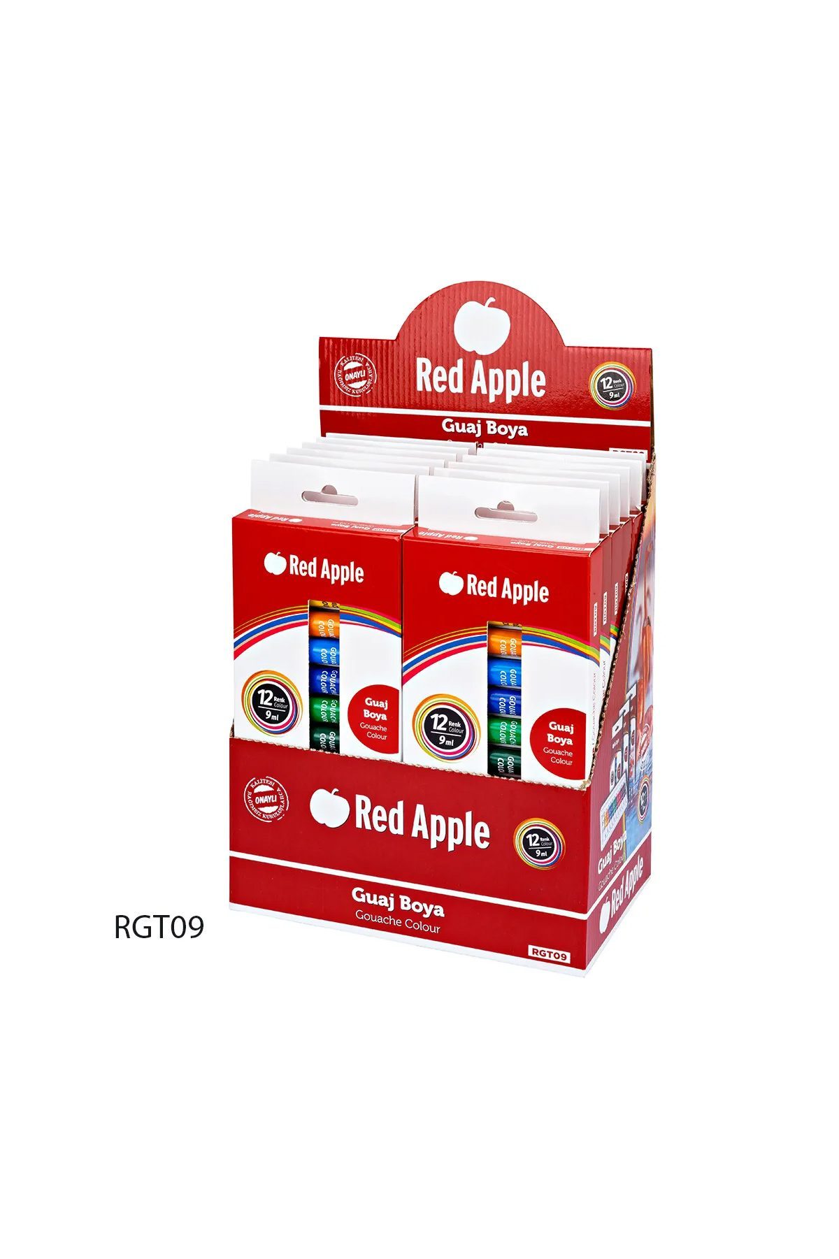 Red Apple Guaj Boya Tüp 9 Ml 12x72 - Lisinya