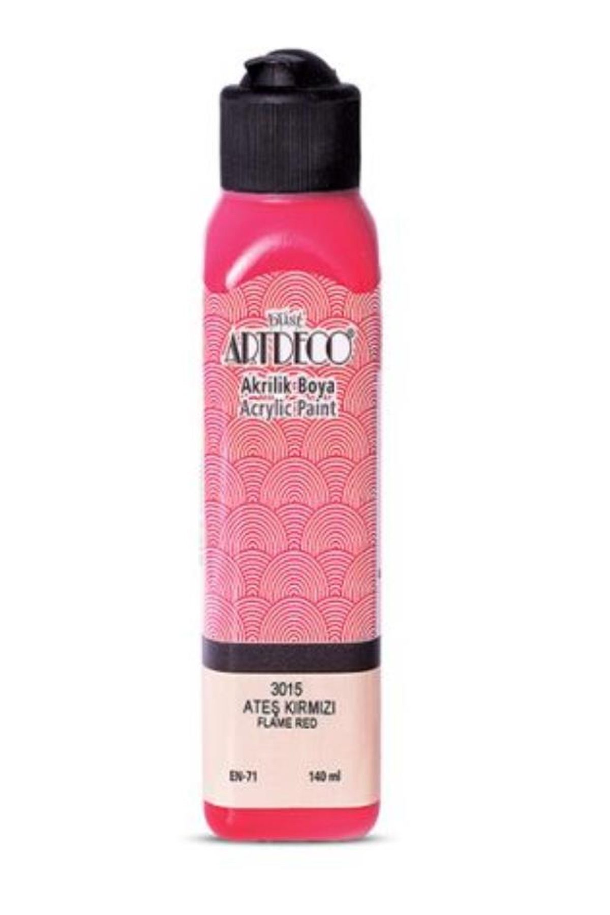 Artdeco Akrilik Boya 140 Ml Ateş Kırmızı - Lisinya