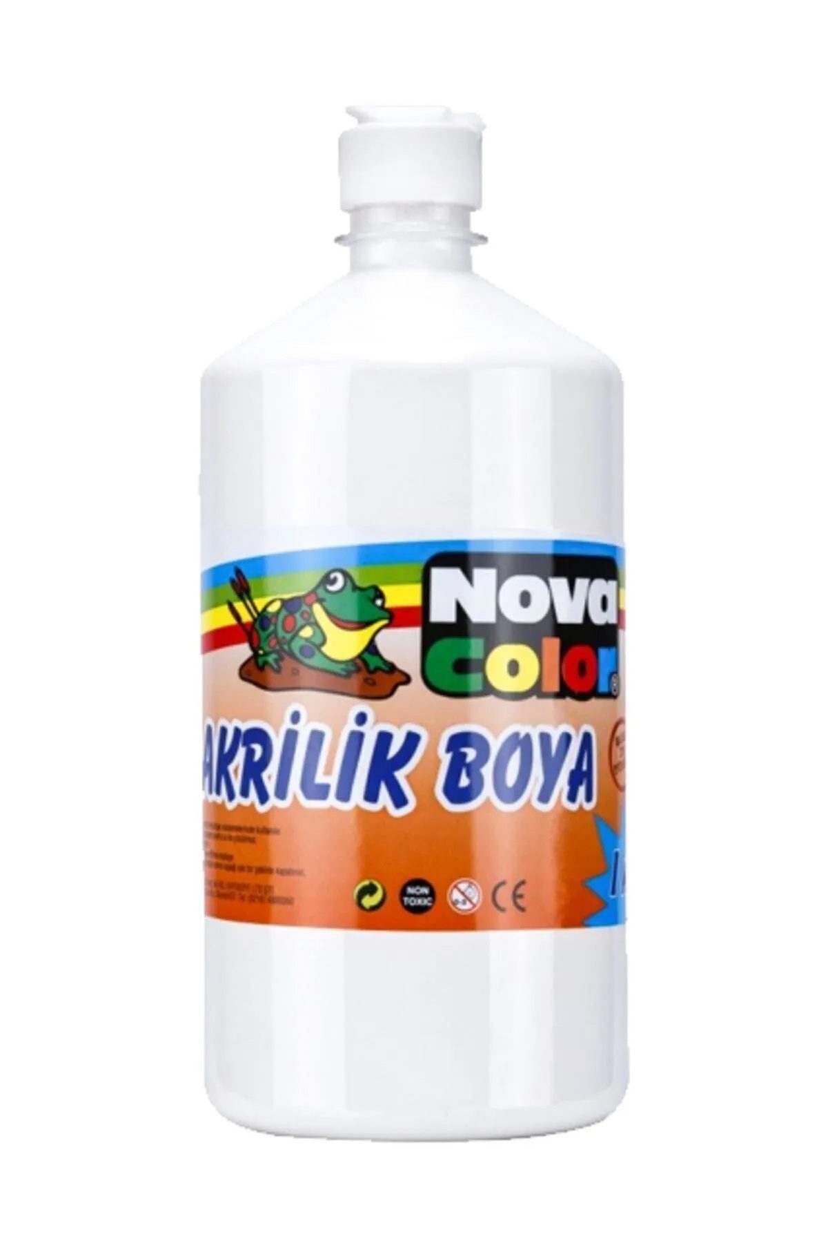 Nova Color Akrilik Boya 1 Kg Beyaz Nc-225 1 - Lisinya