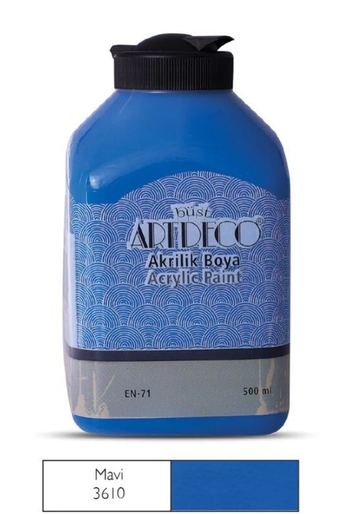 Artdeco Akrilik Boya 500 Ml Mavi - Lisinya