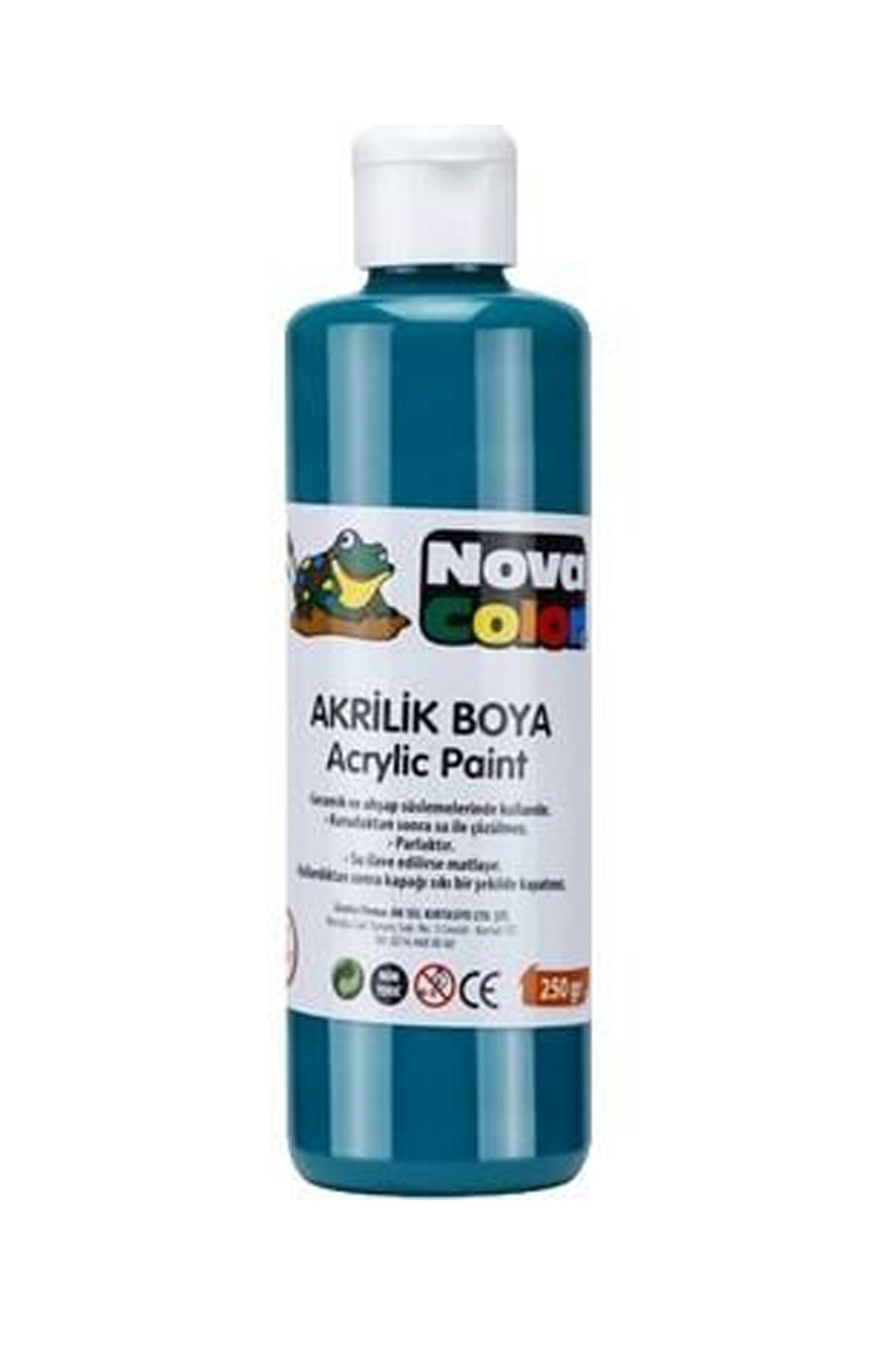 Nova Color Akrilik Boya 250 Gr. Yeşil Nc-433 - Lisinya