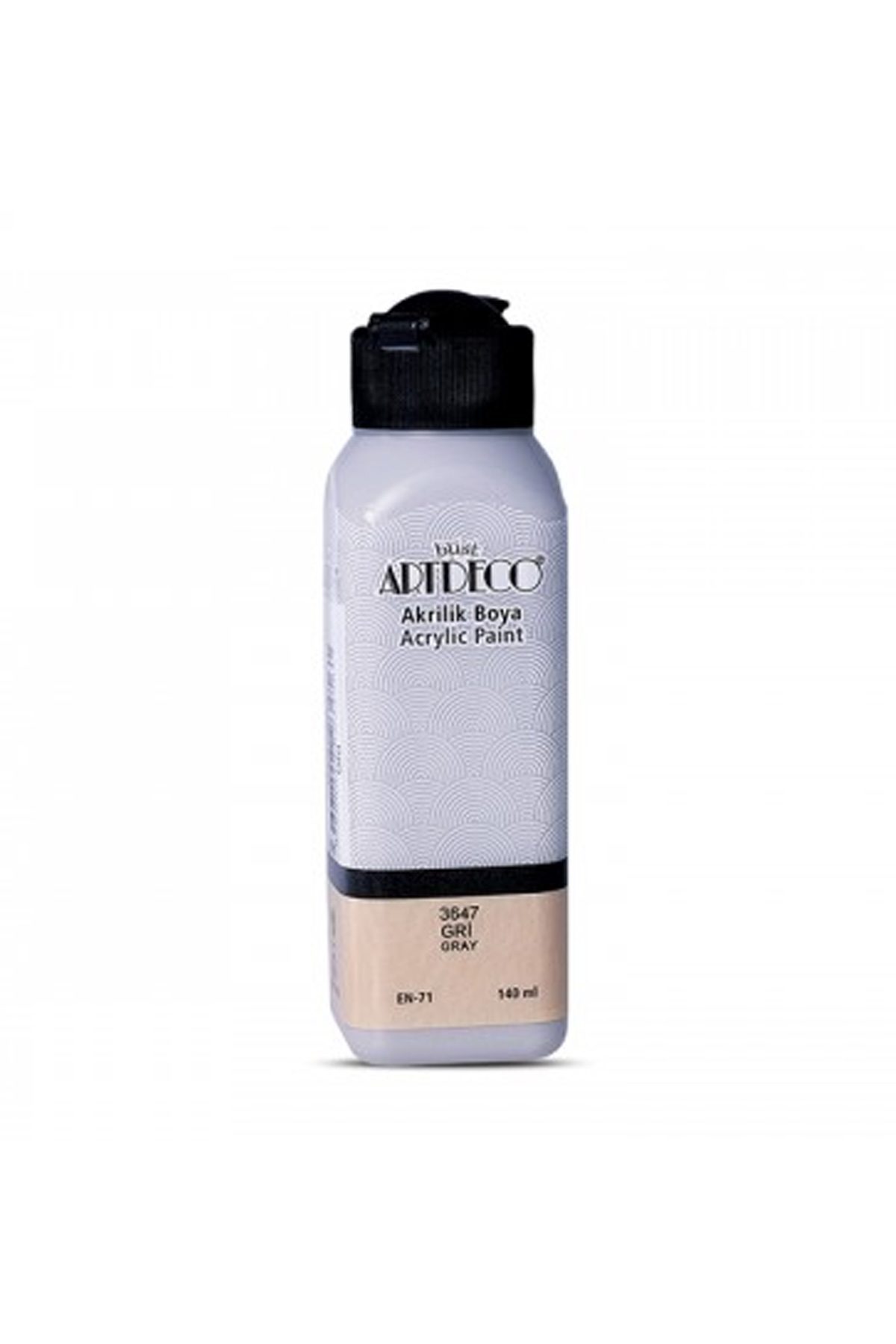 Artdeco Akrilik Boya 140 ml Gri 3647 - Lisinya