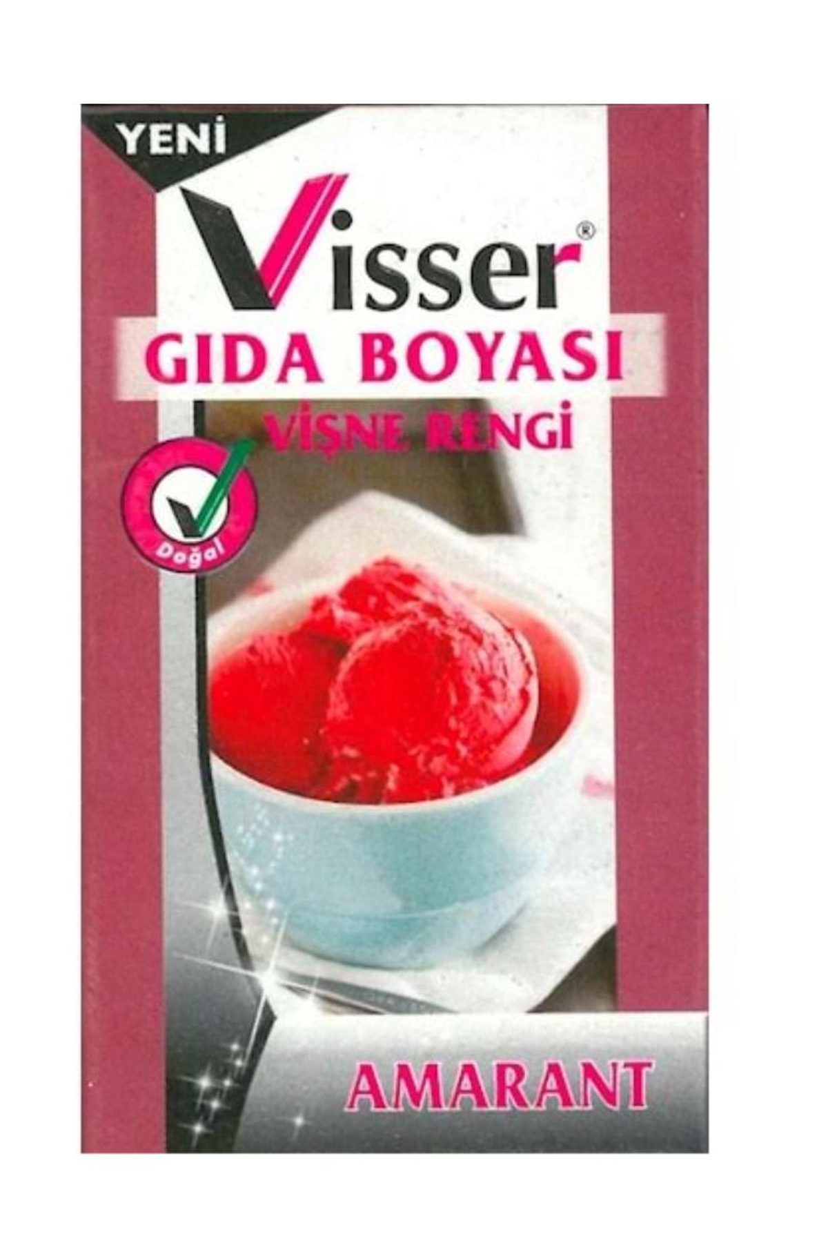 Visser Gıda Boyası Vişne Renk 9 gr - Lisinya