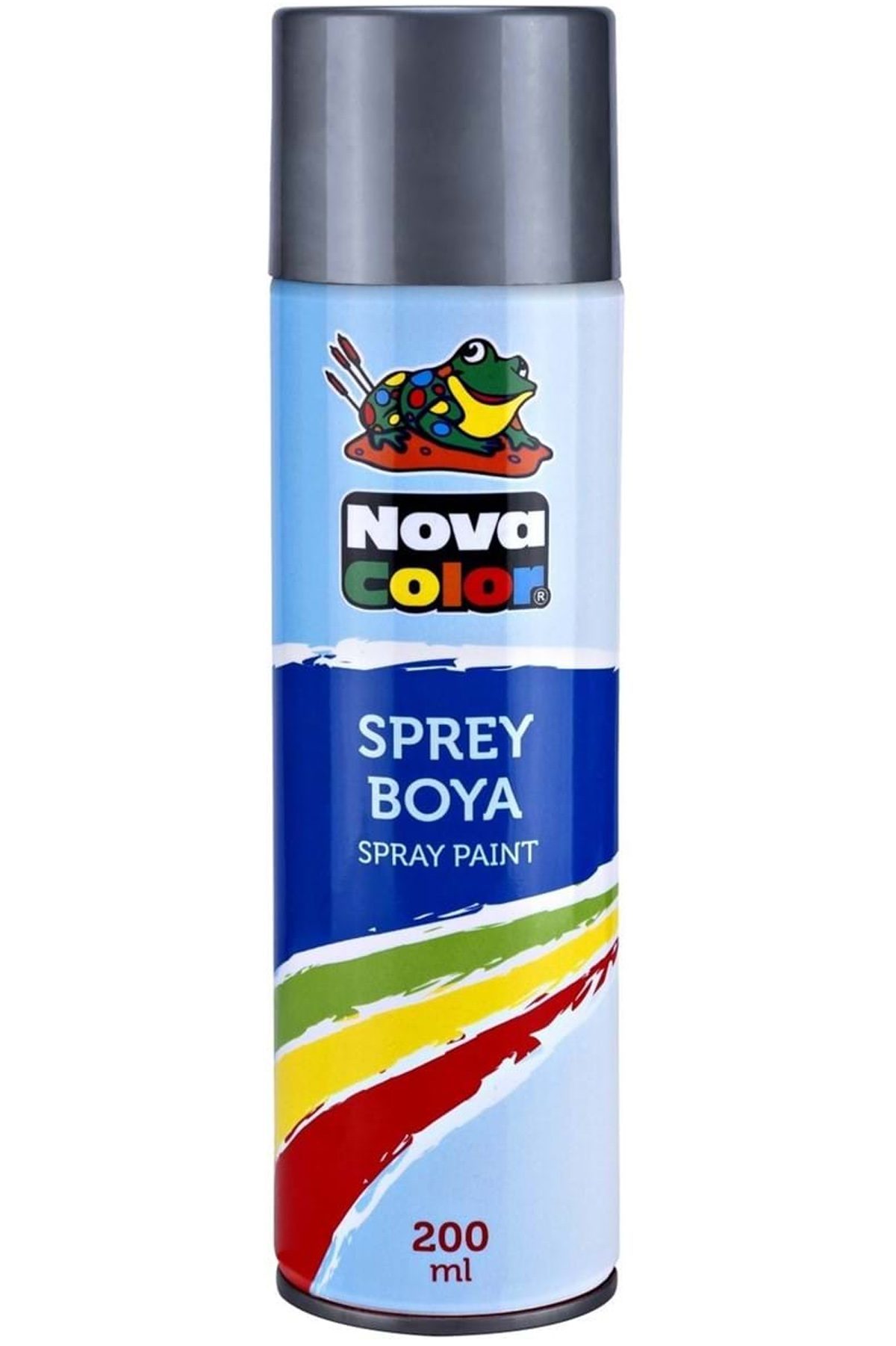 Nova Color Sprey Boya 200 Ml Gri - Lisinya