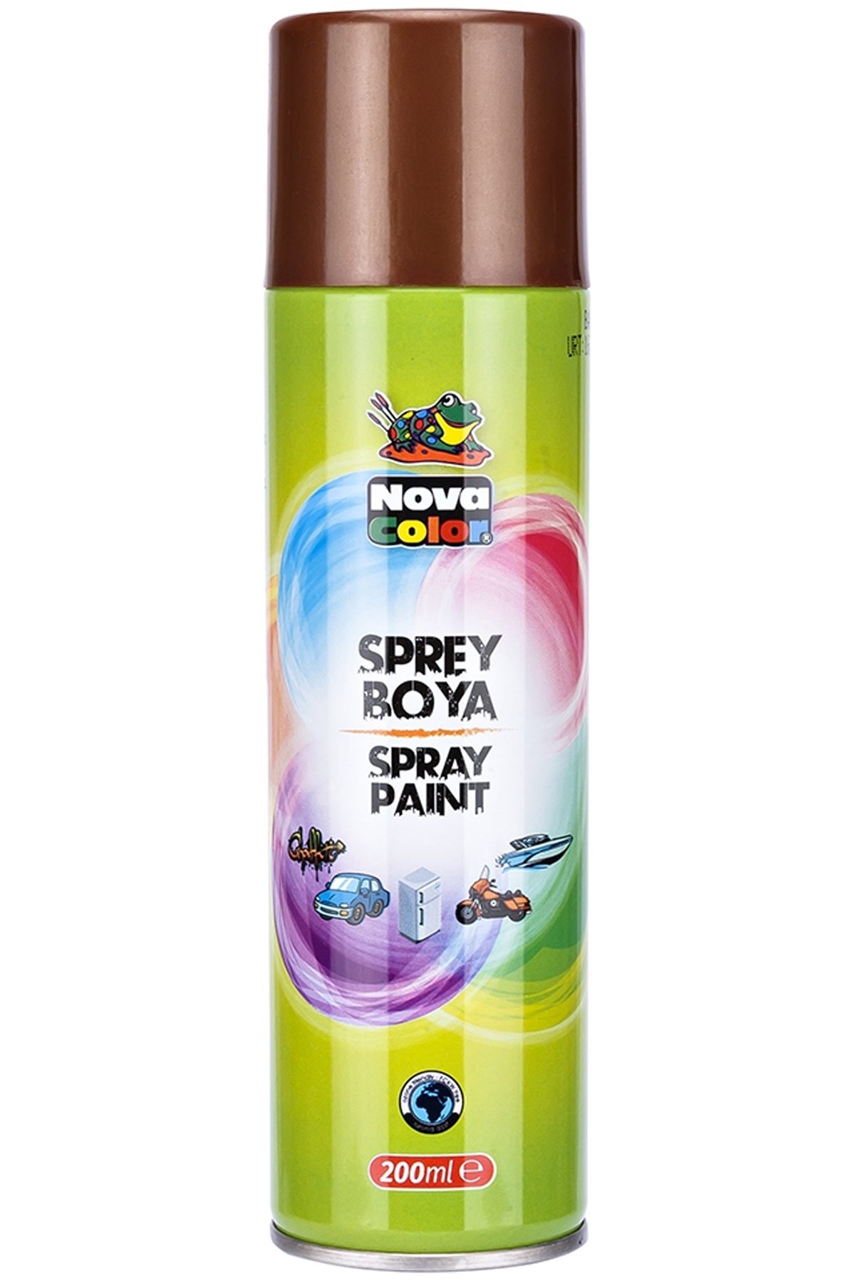 Nova Color Sprey Boya 200 Ml Bakır - Lisinya