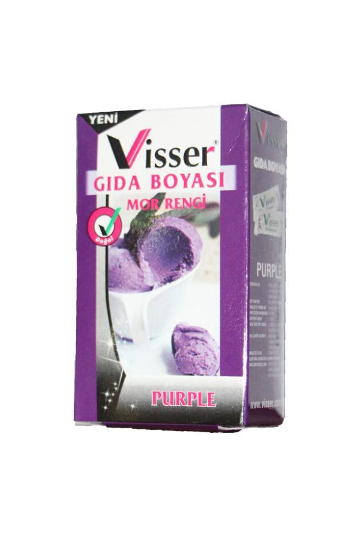 Visser Toz Gıda Boyası Mor - Lisinya