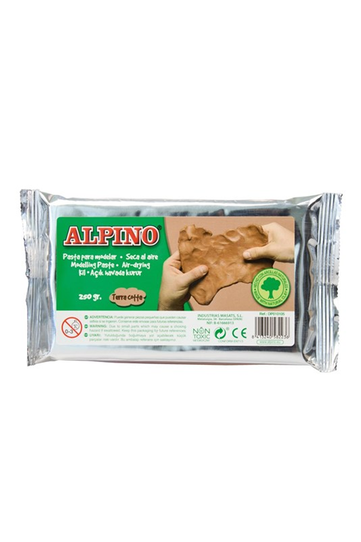 Cem Alpino Dp-010105 Şekillendirme Kili 250 Gr Kahverengi - Lisinya