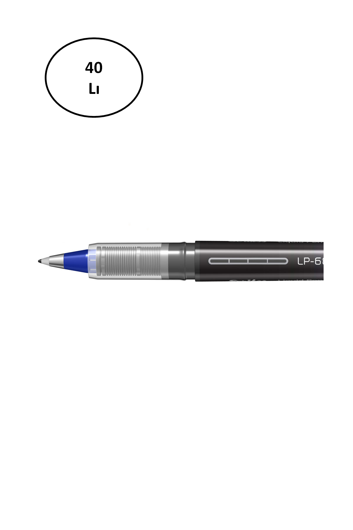 Scrikss Lp 68 Liquid Pen Mavi 40'lı - Lisinya