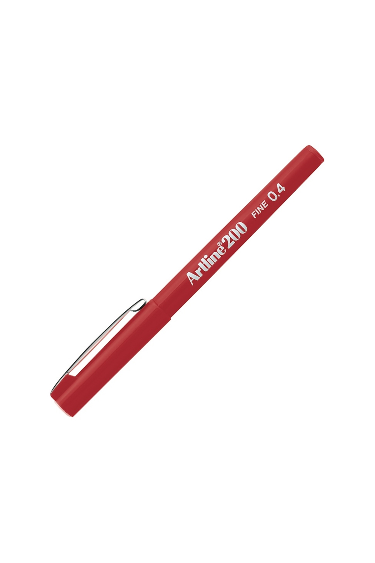 Artline 200n Fıne Keçe Uçlu Yazı Kalemi 0.4 Mm Red - Lisinya