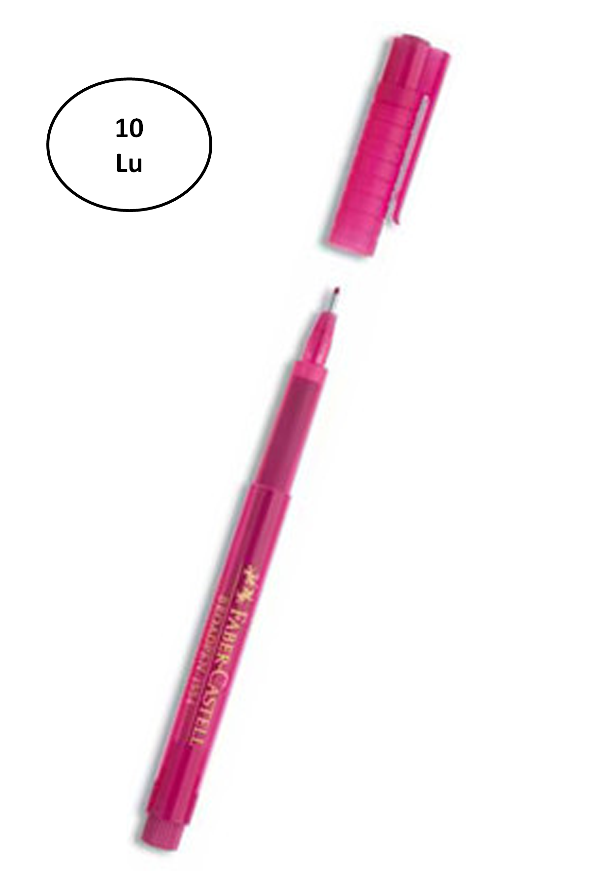 Broadpen 1554 Pembe 5020155428 Faber Castell 10'lu - Lisinya