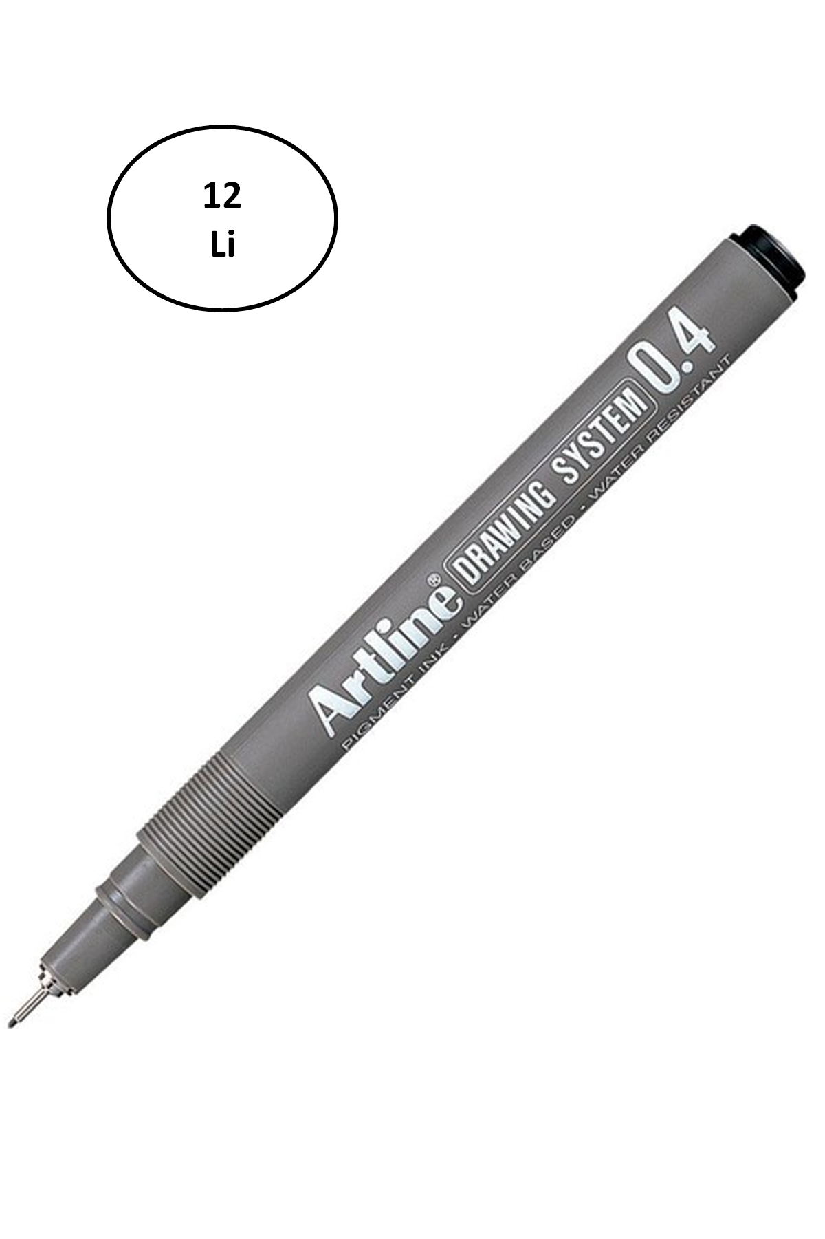 Artline 234 Çizim Kalemi 0.4 mm Siyah 12'li - Lisinya