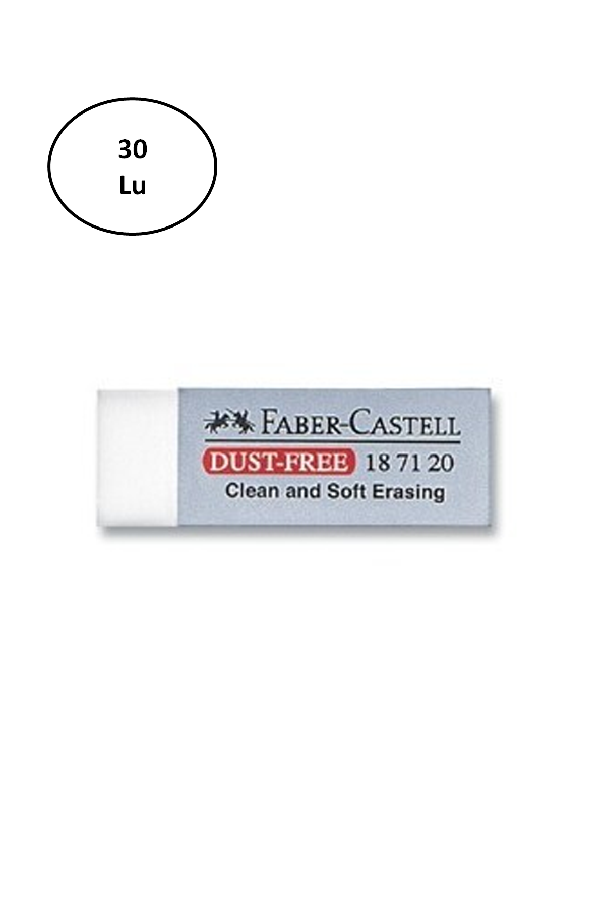 Faber-Castell Dust-Free Silgi 30'lu - Lisinya