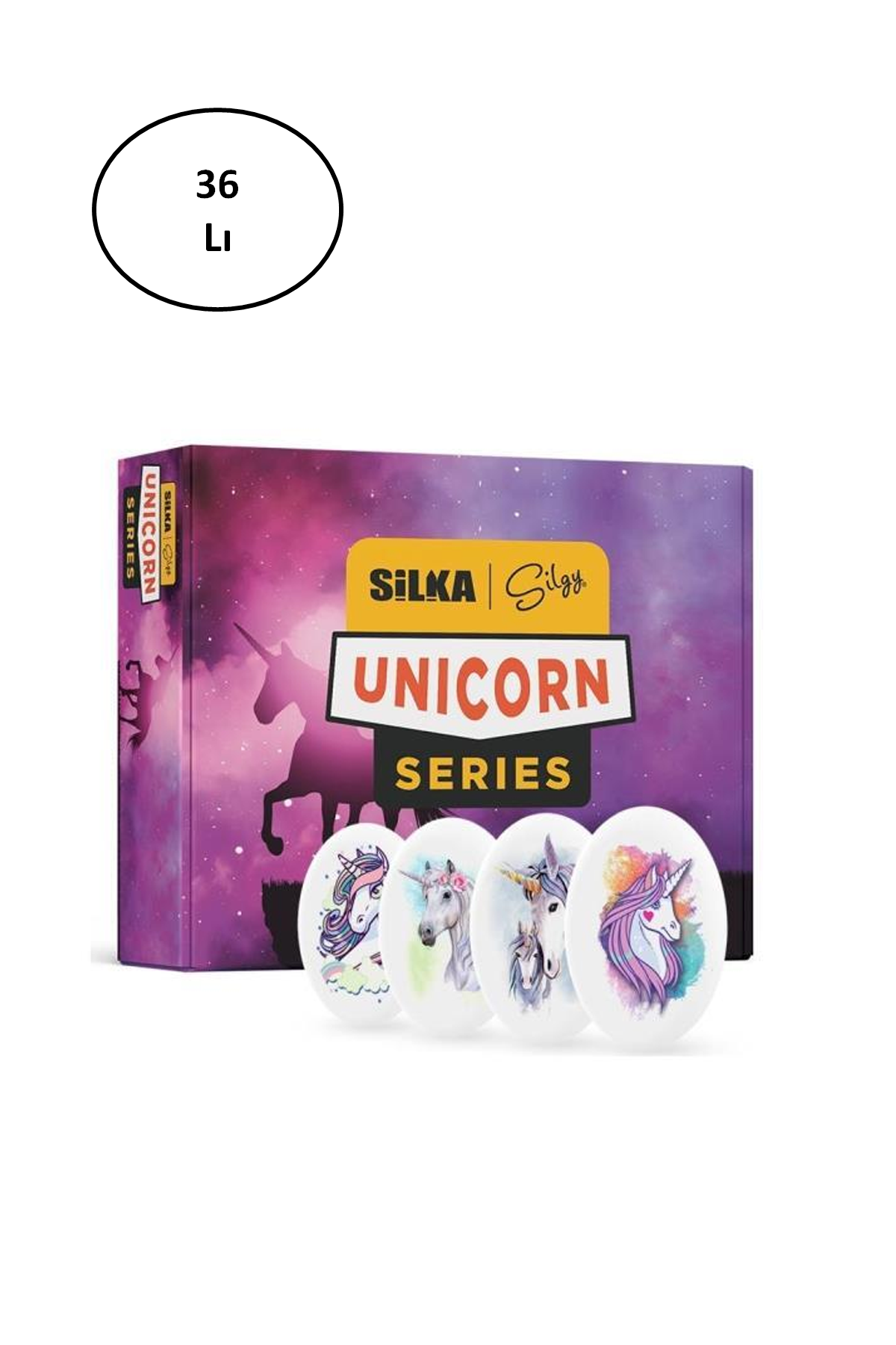 Silka Unicorn Silgi 24'lü - Lisinya