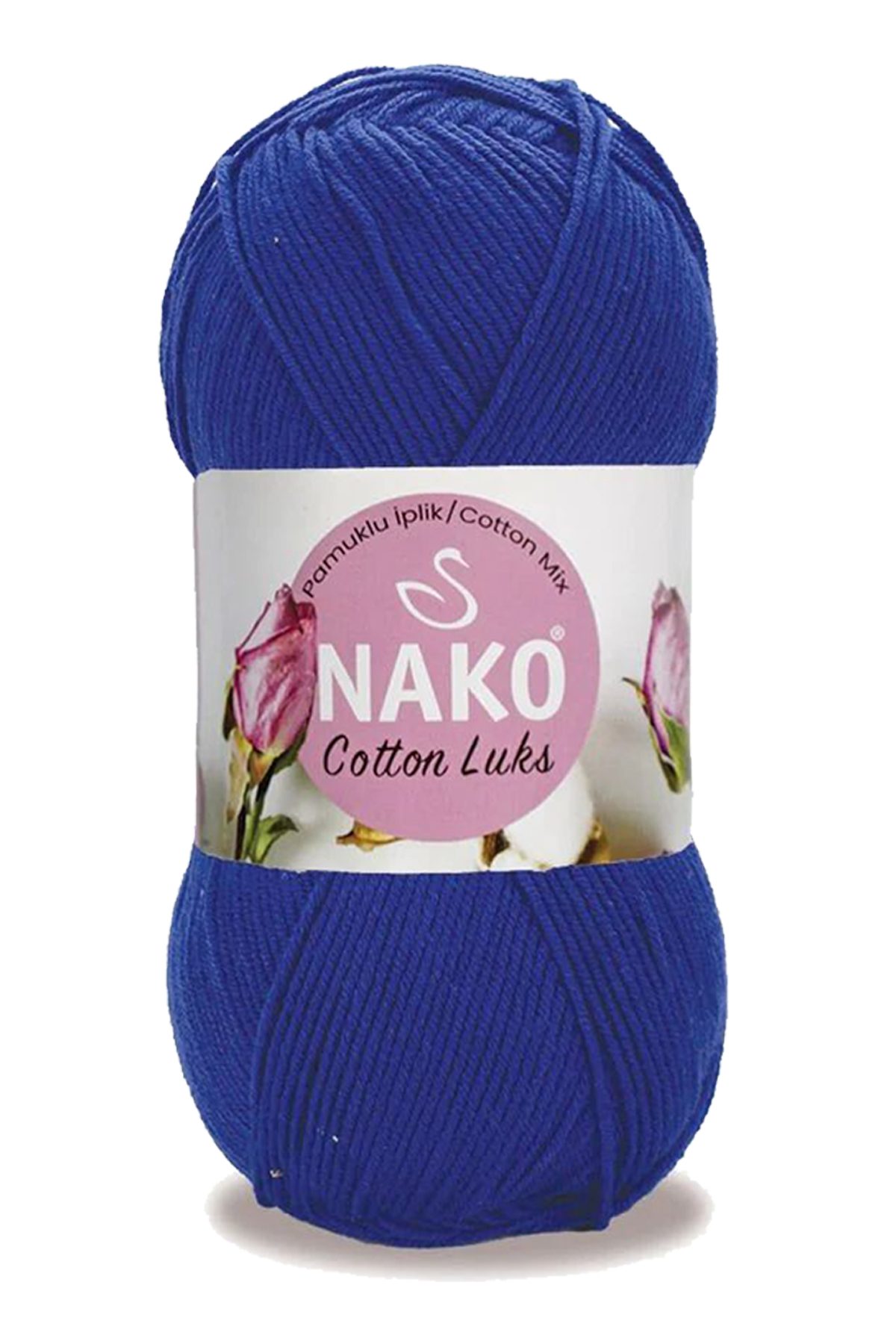 5 Adet Cotton Lüks Yelek Tunik Kazak Bluz Hırka İpi Yünü Saks Mavi 97561 - Lisinya