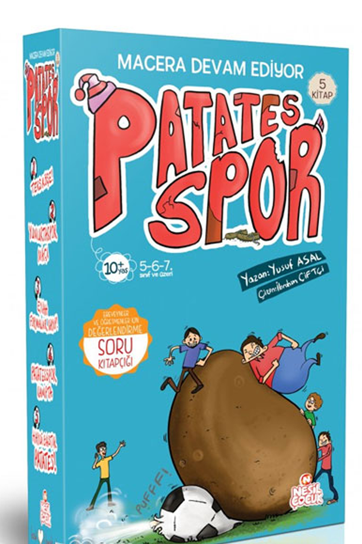 Patates Spor 2.Set 5 Kitap - Lisinya