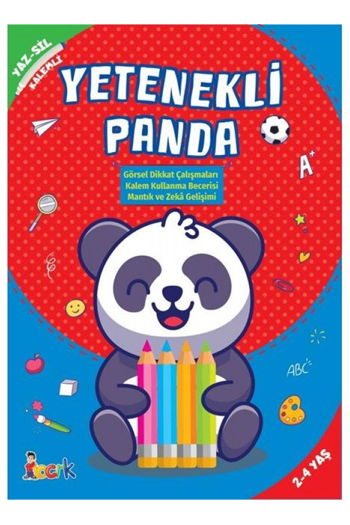 Yaz-Sil Kitapları Yetenekli Panda - Lisinya