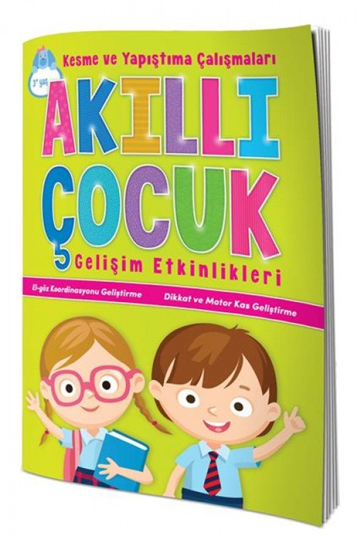 Akıllı Çocuk Gelişim Etkinlik-Kesme Ve Yapıştırma - Lisinya