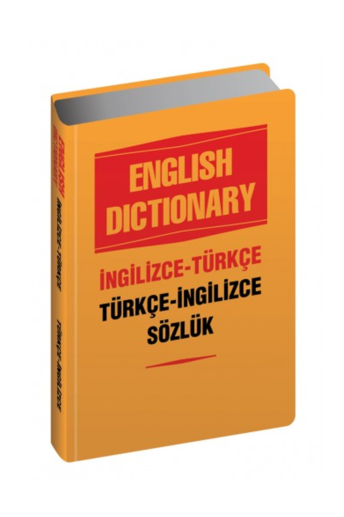 İngilizce Türkçe Sözlük Plastik Kapak - Lisinya