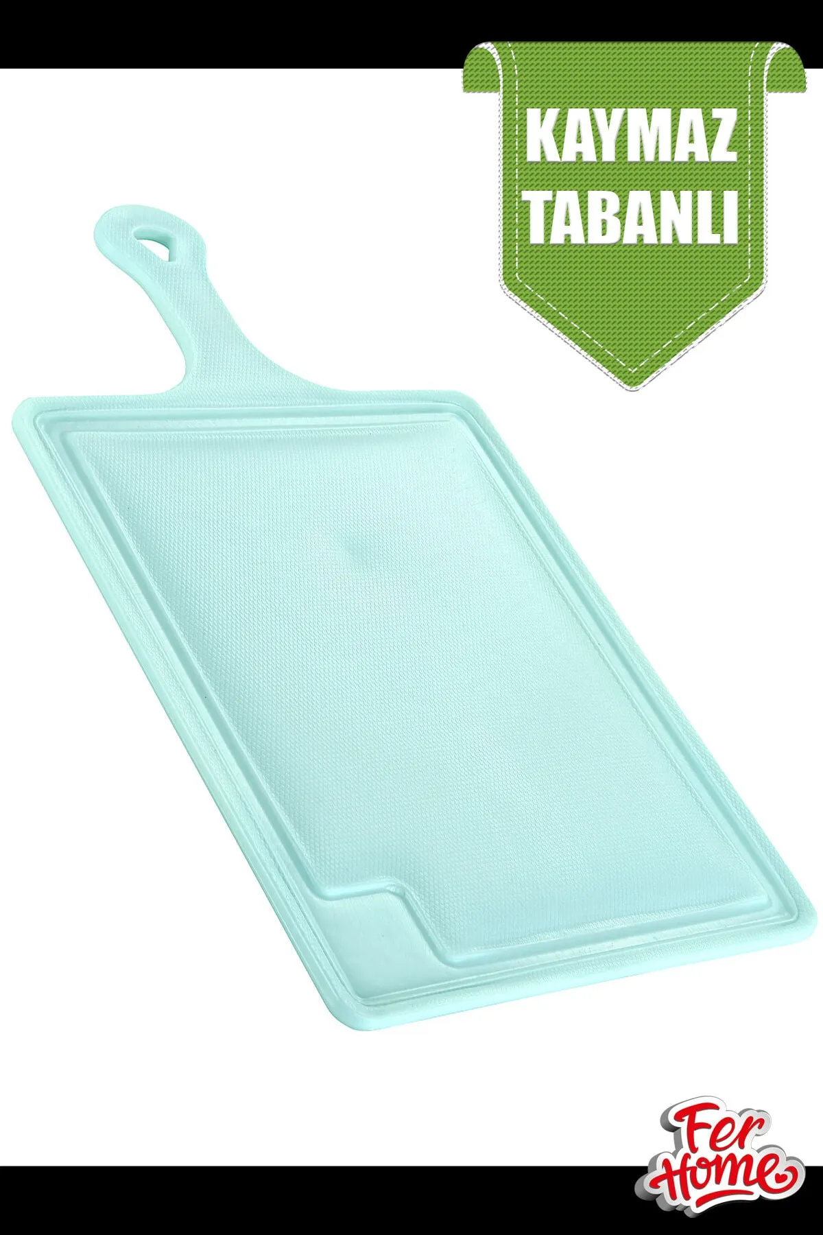 Kesme Tahtası Kaydırmaz Plastik Kesme Sunum Tahtası Pratik Kesim Panosu 165x315 Mm Lisinya-FR-105 - Lisinya