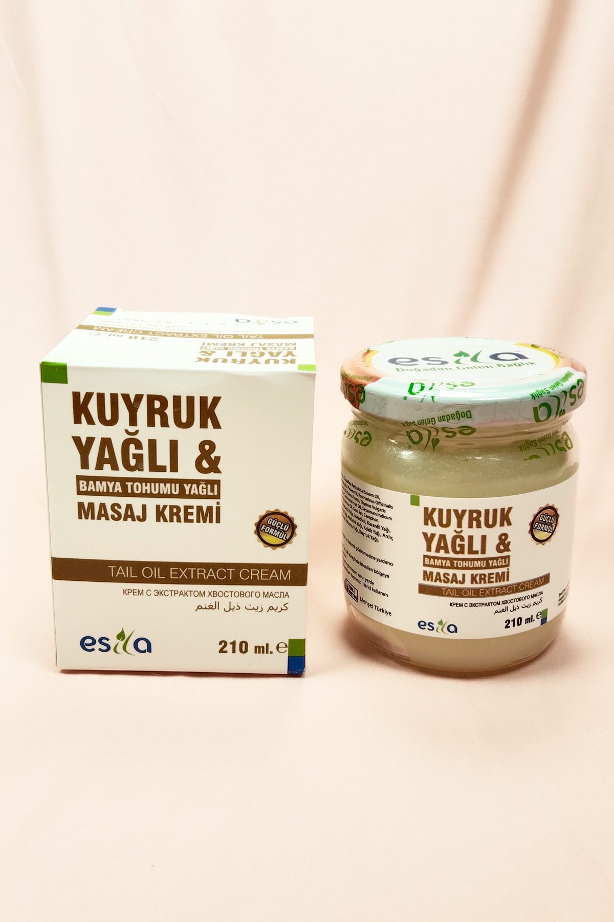 Esila Kuyruk Yağlı Masaj Kremi 210ml Akıllı Krem Lisinya - Lisinya