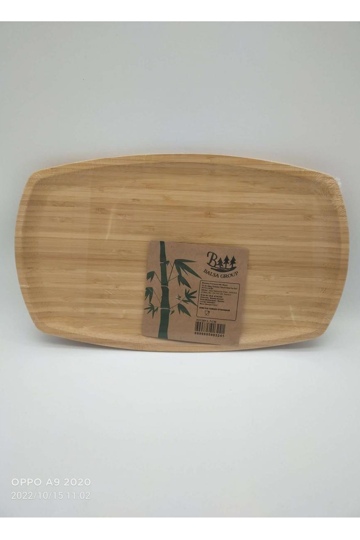 Bambu Kayık Sunum 33x20 Cm Lisinya-BLS KYK3320 - Lisinya