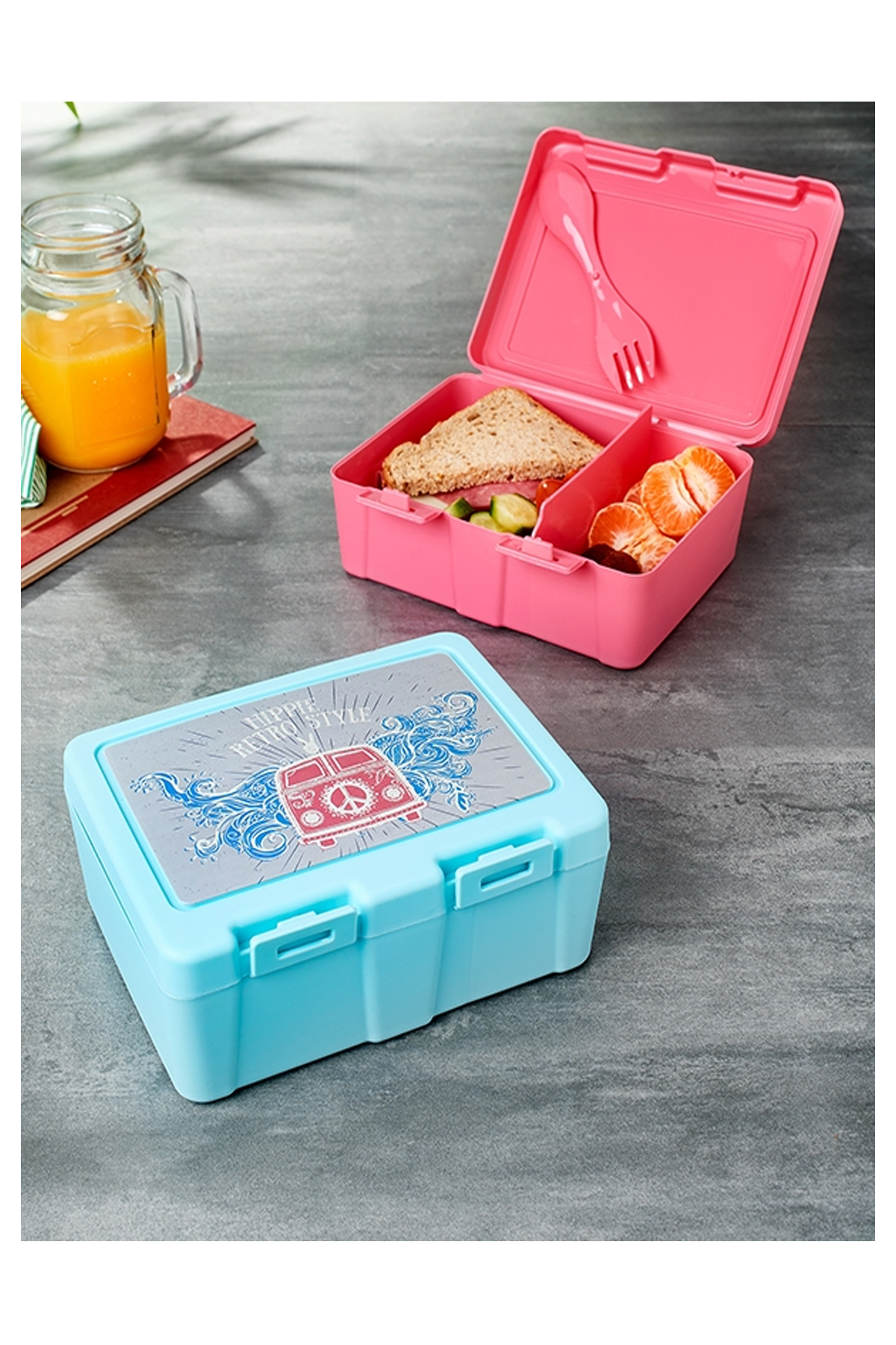 Beslenme Kutusu Lunch Box 1 Adet Lisinya-G499 - Lisinya