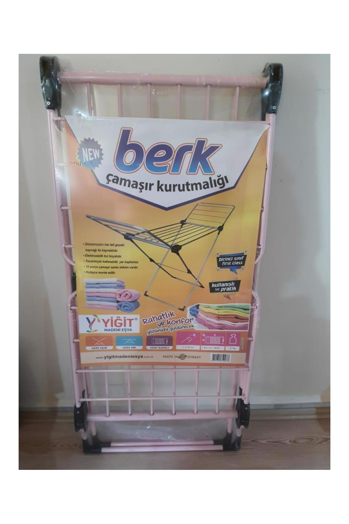 Berk Çamaşır Kurutmalığı Lisinya-68966 - Lisinya