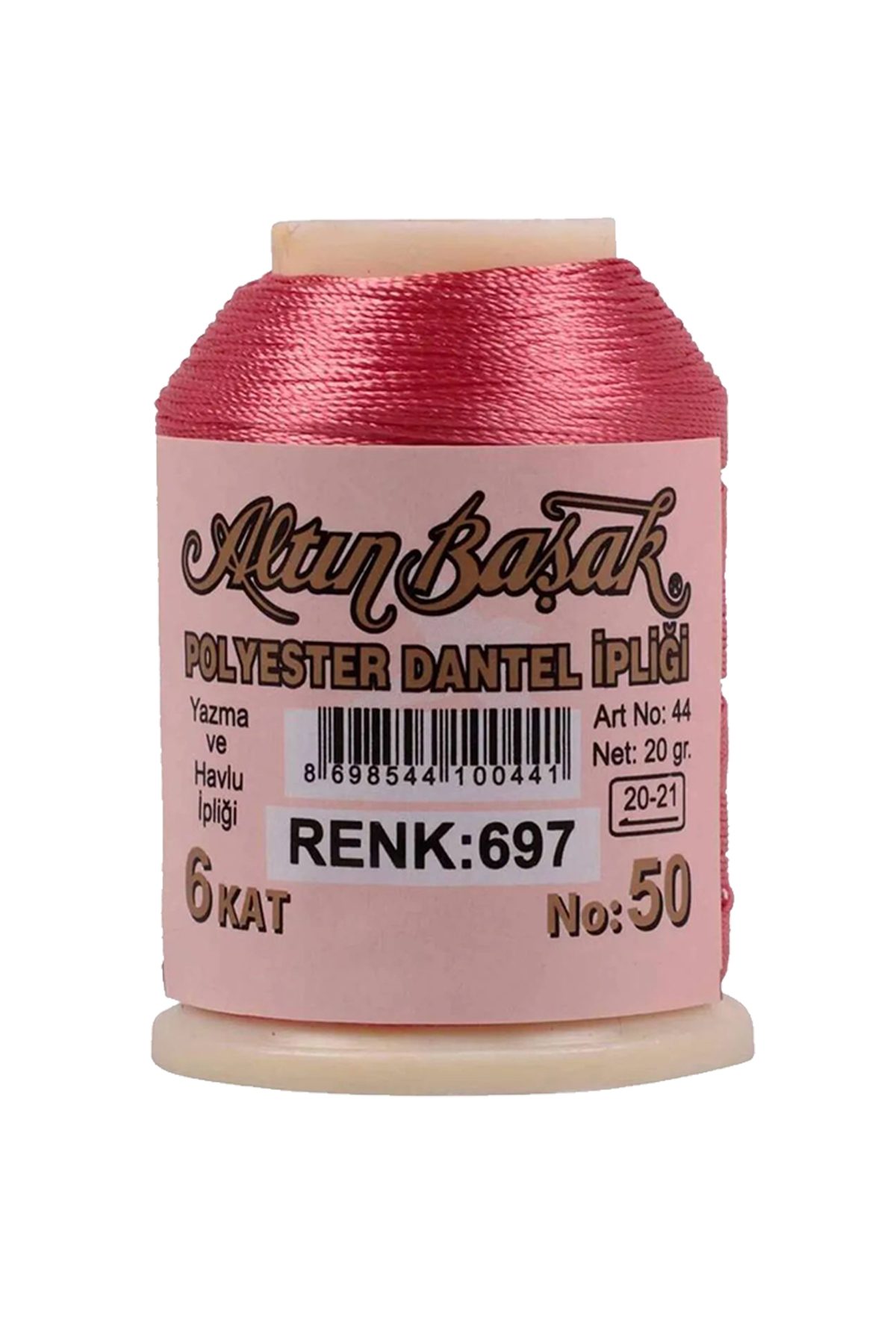 Altınbaşak Oya ve Dantel İpi 20 gr - Lisinya - No: 697 - Lisinya