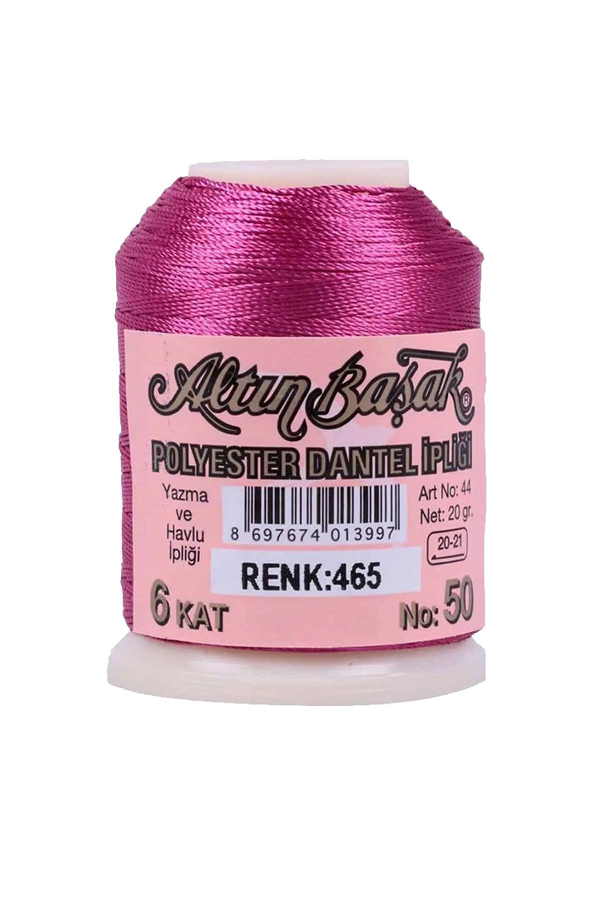 Altınbaşak Oya ve Dantel İpi 20 gr - Lisinya - No: 465 - Lisinya