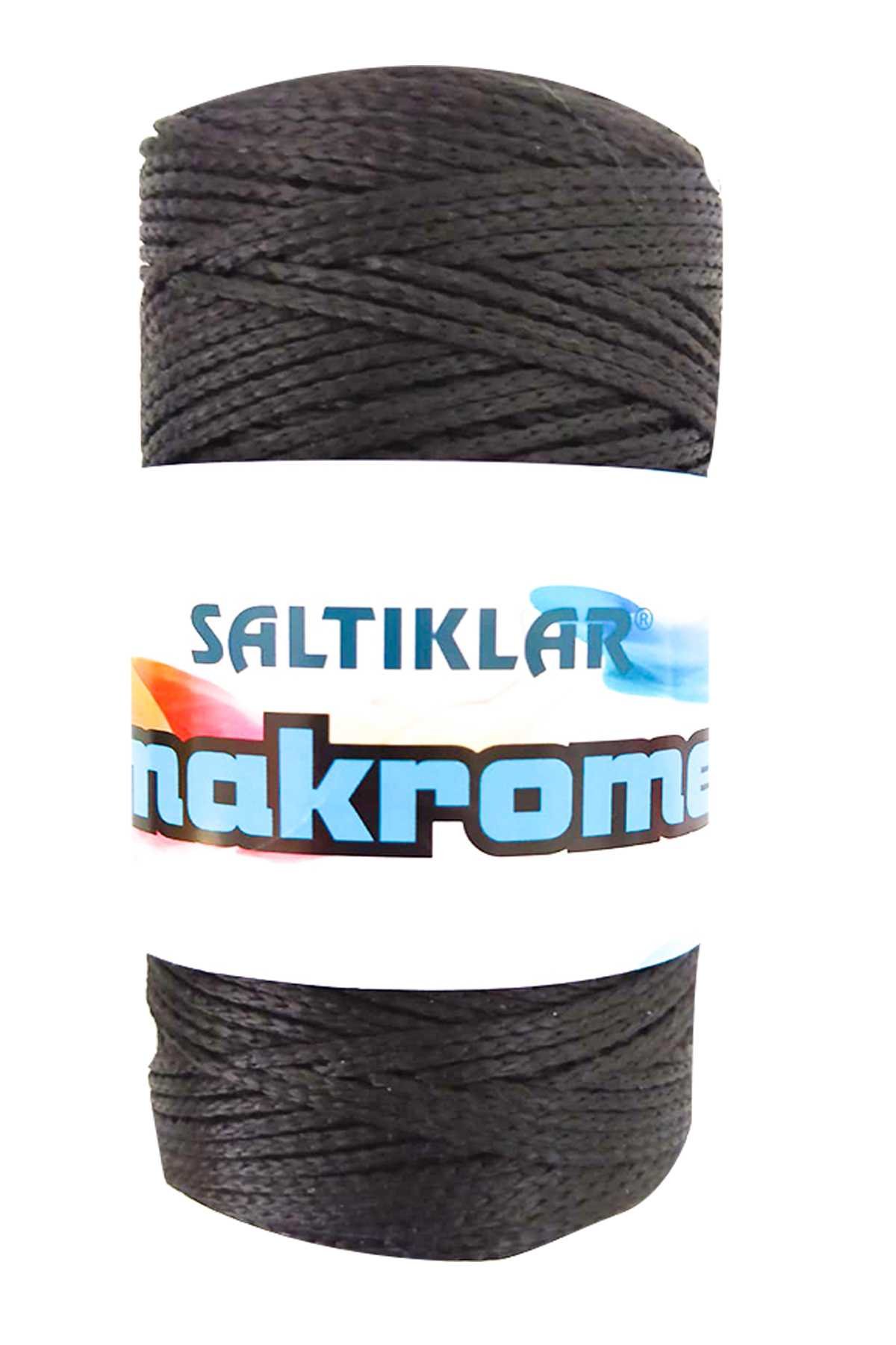 1 Adet Polyester Makrome İpi SYH Siyah 100 gr - Lisinya