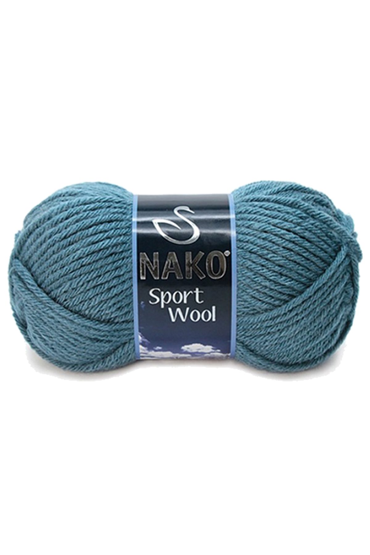 1 Adet Sport Wool Atkı Bere Ceket Yelek Örgü İpi Yünü No: 185 Fırtına - Lisinya