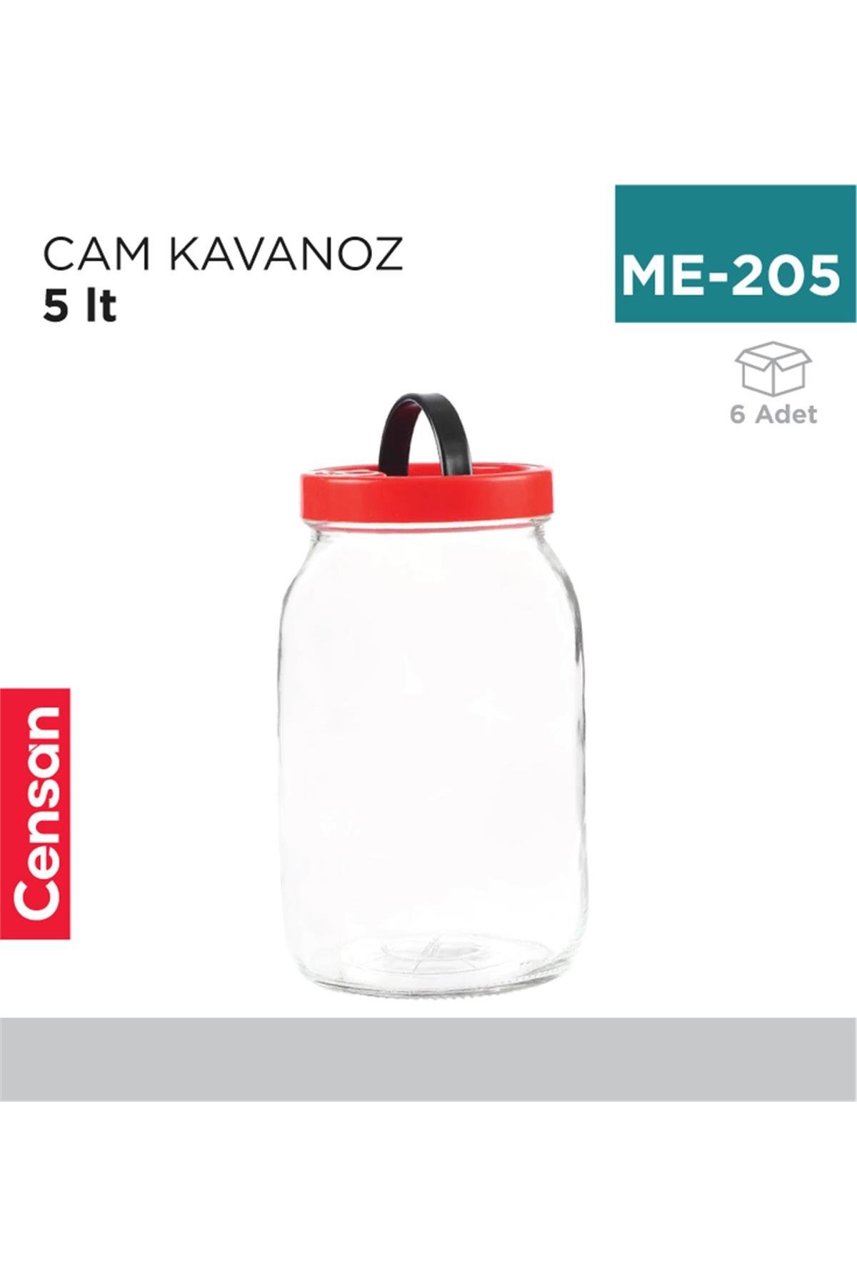 5 Lt. Cam Kavanoz Lisinya-13652 - Lisinya