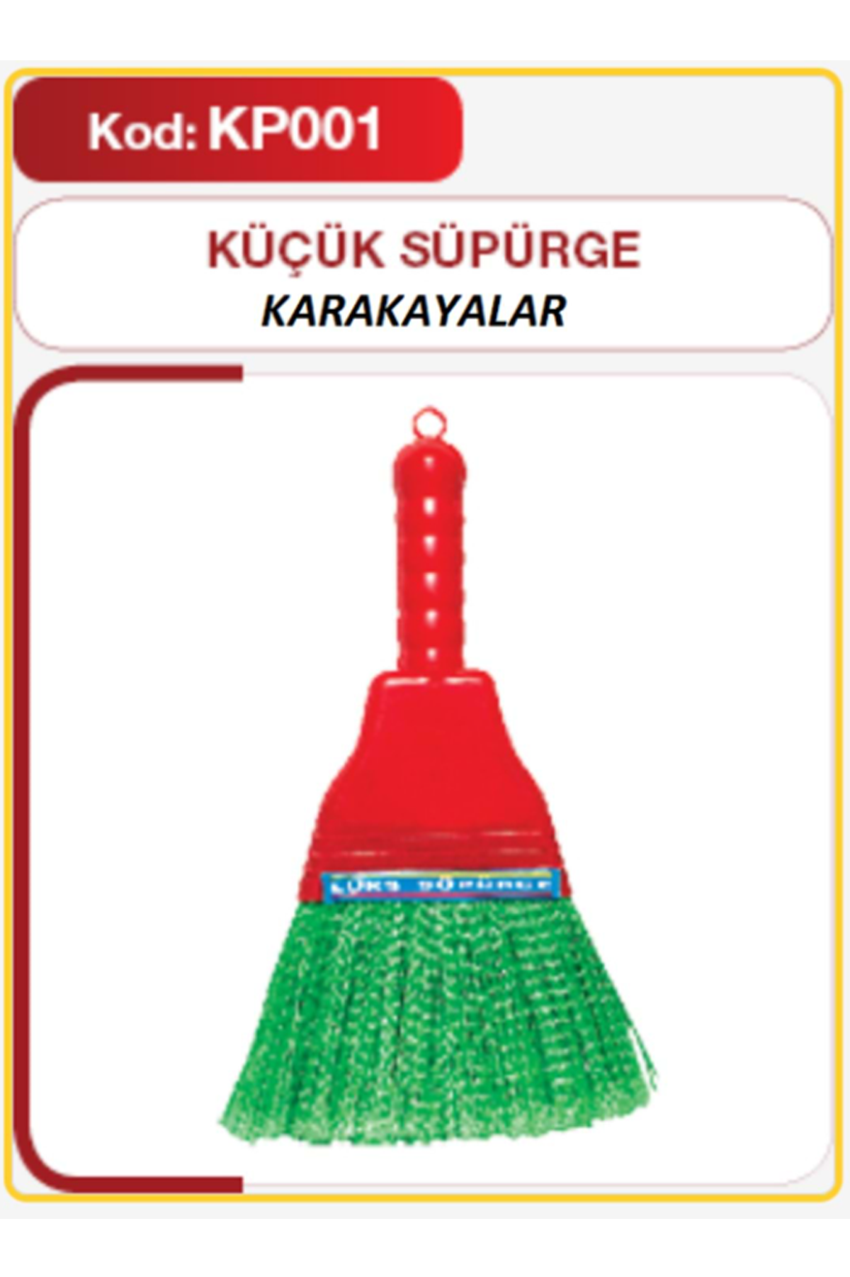 Plastik Süpürge Küçük Lisinya-KP-001 - Lisinya