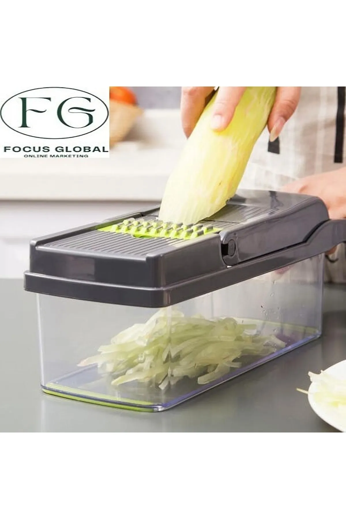 Nicer Dicer Cutter Plus Pratik Sebze Doğrayıcı Rende Practical Vegetable Slicer Sebze Dilimleyici Lisinya-094 - Lisinya