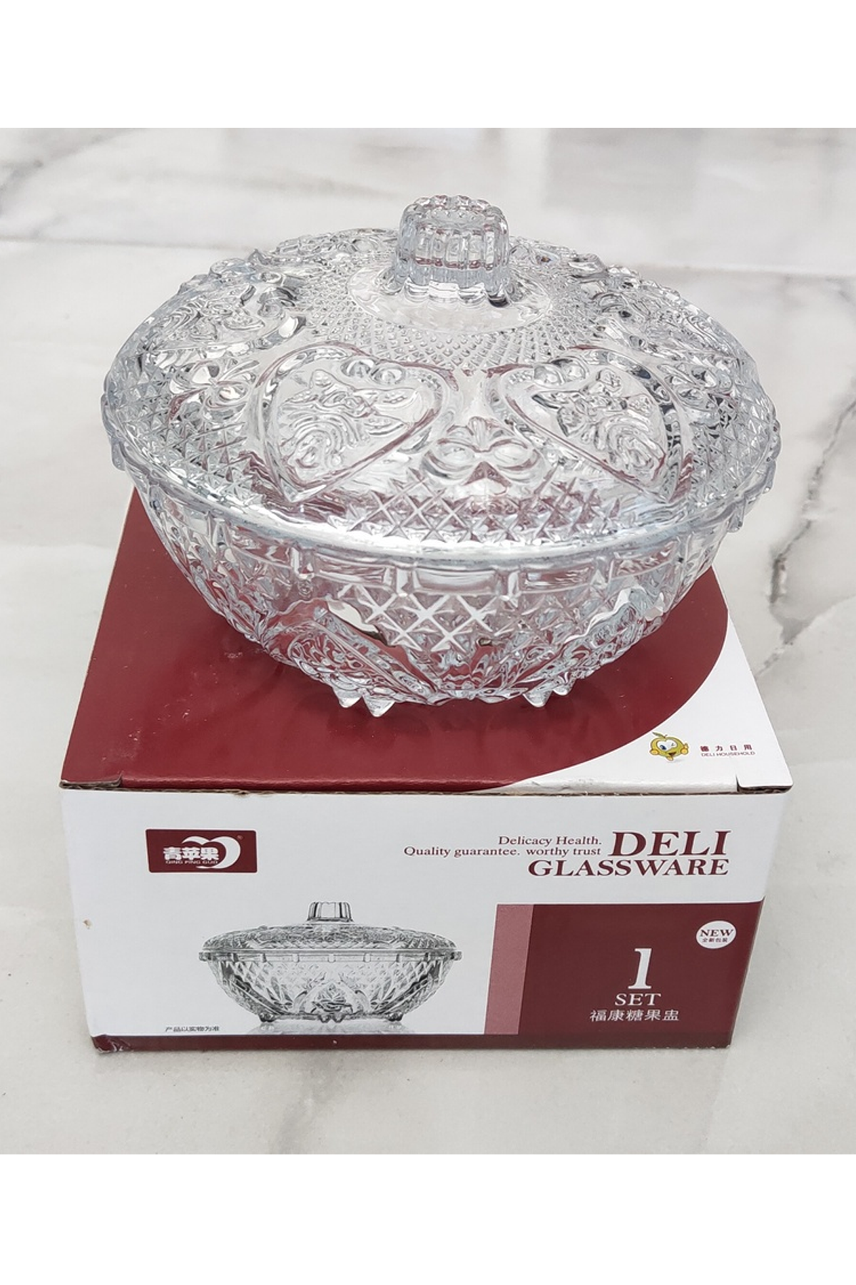 Cam Şekerlik Deli Glass Lisinya-Tg1060 - Lisinya